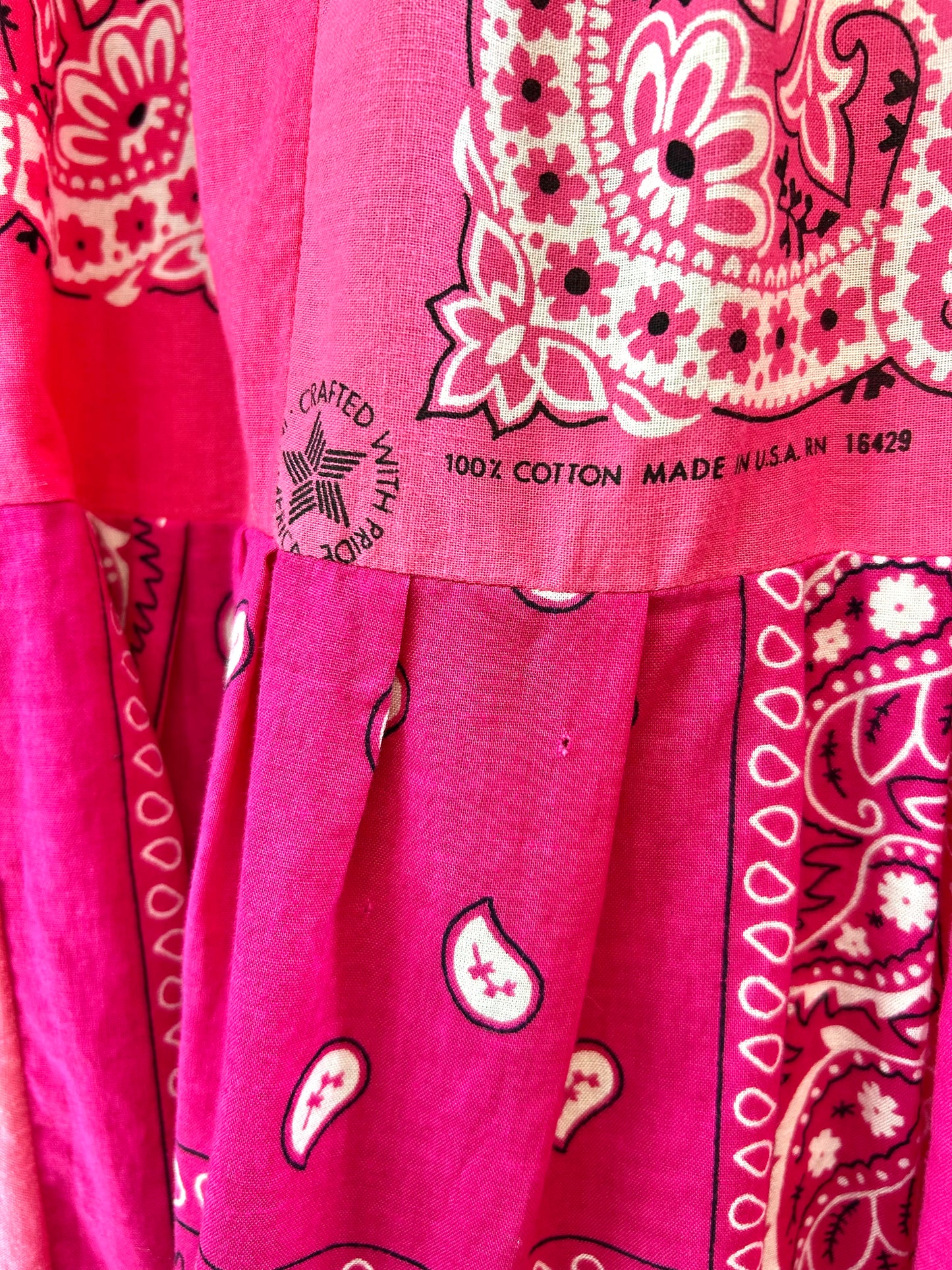 Vintage Bandana Patchwork  Dress 〜Amy Nina〜[G30653]