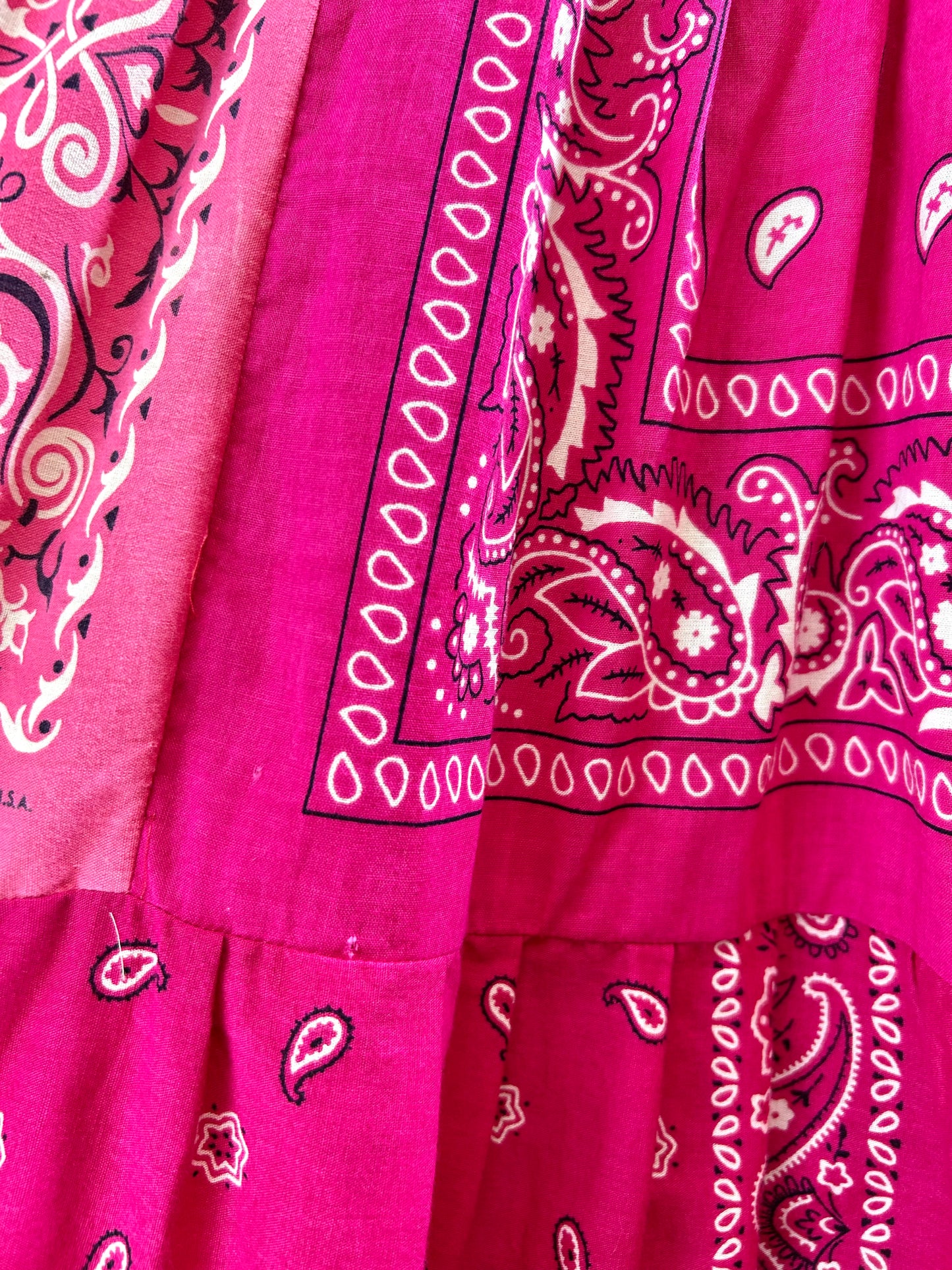 Vintage Bandana Patchwork  Dress 〜Amy Nina〜[G30653]