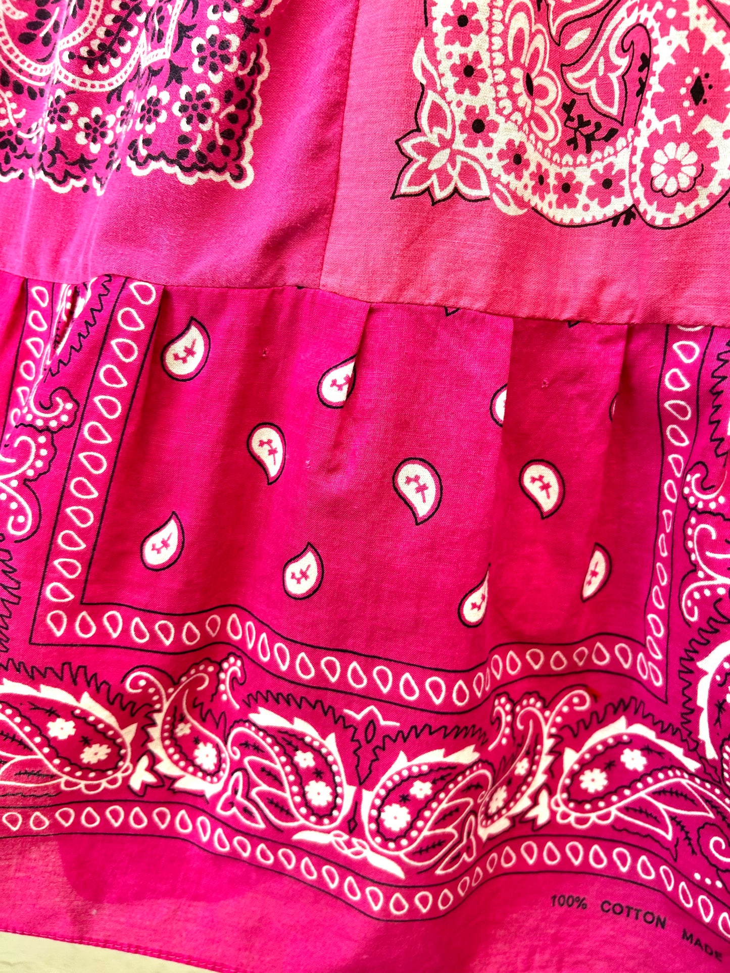 Vintage Bandana Patchwork  Dress 〜Amy Nina〜[G30653]
