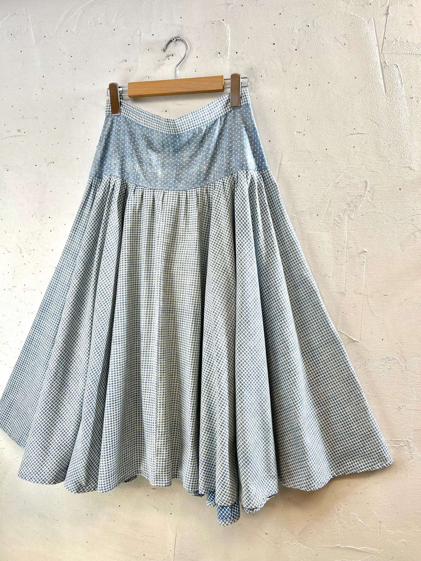 Vintage Tiered Skirt  MADE IN FRANCE [F30421]