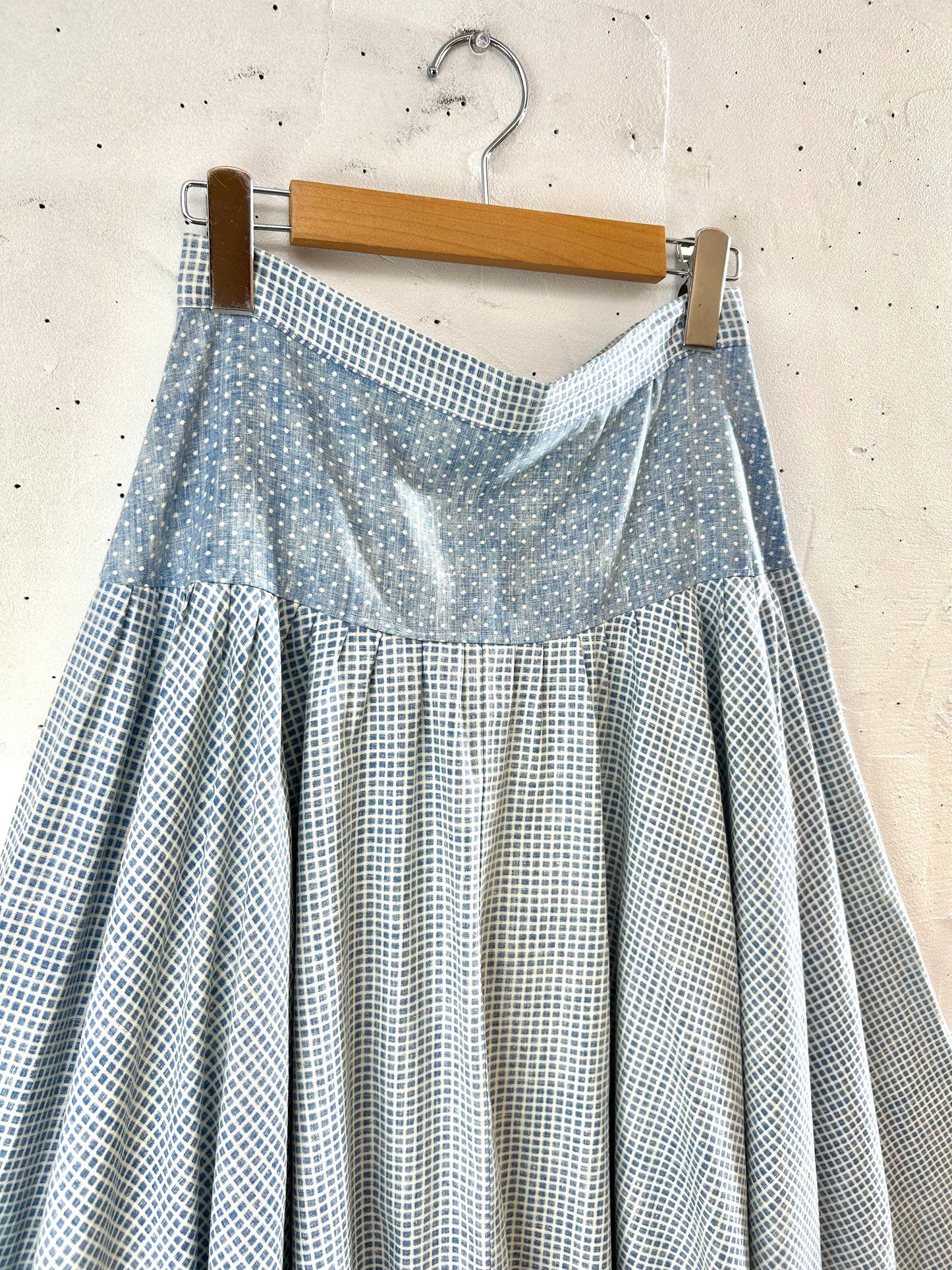 Vintage Tiered Skirt  MADE IN FRANCE [F30421]