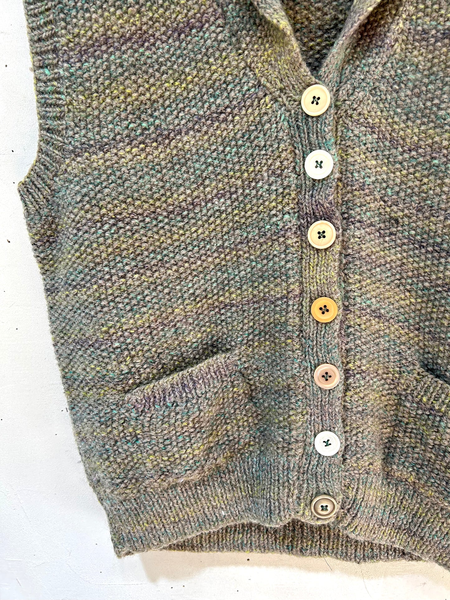 Vintage Knit Vest [J25315]