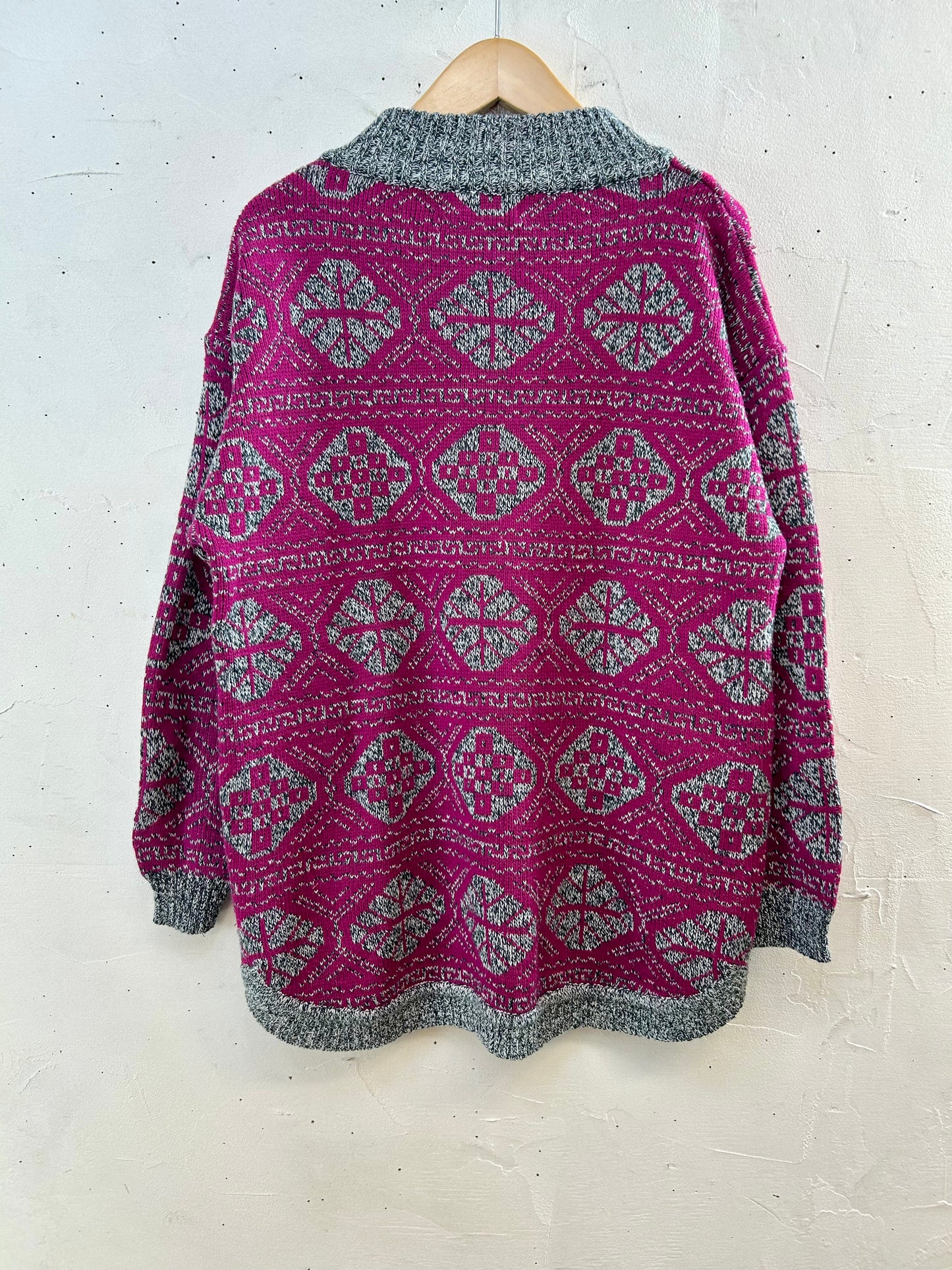 Vintage Knit Sweater [J28686]