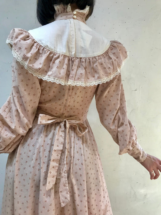 ’70s Vintage Dress〜GUNNE SAX 〜[J25387］