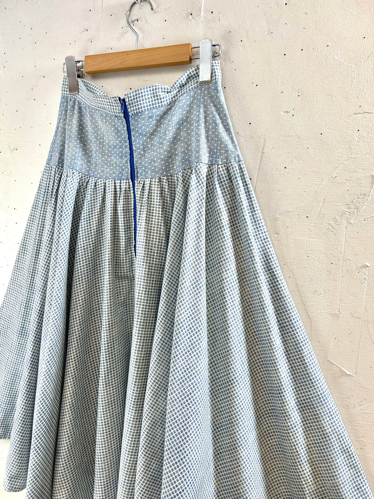 Vintage Tiered Skirt  MADE IN FRANCE [F30421]