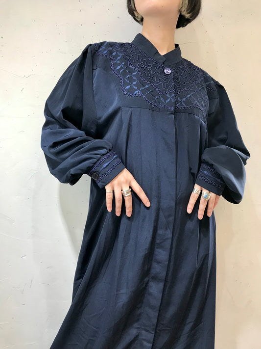 Vintage Embroidery Gown [H24739]