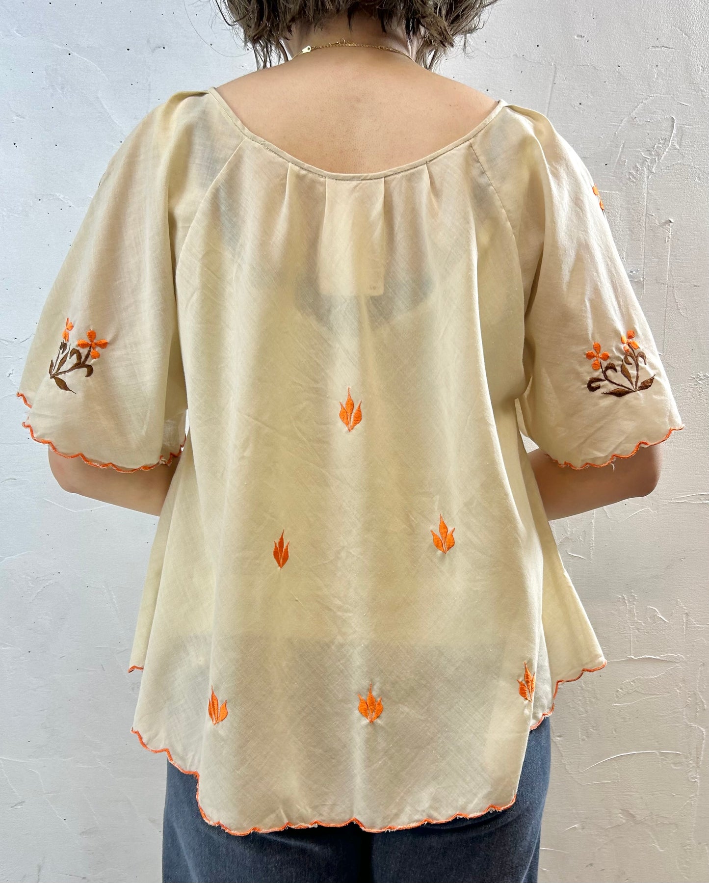 Vintage Embroidery Tunic [F27759]