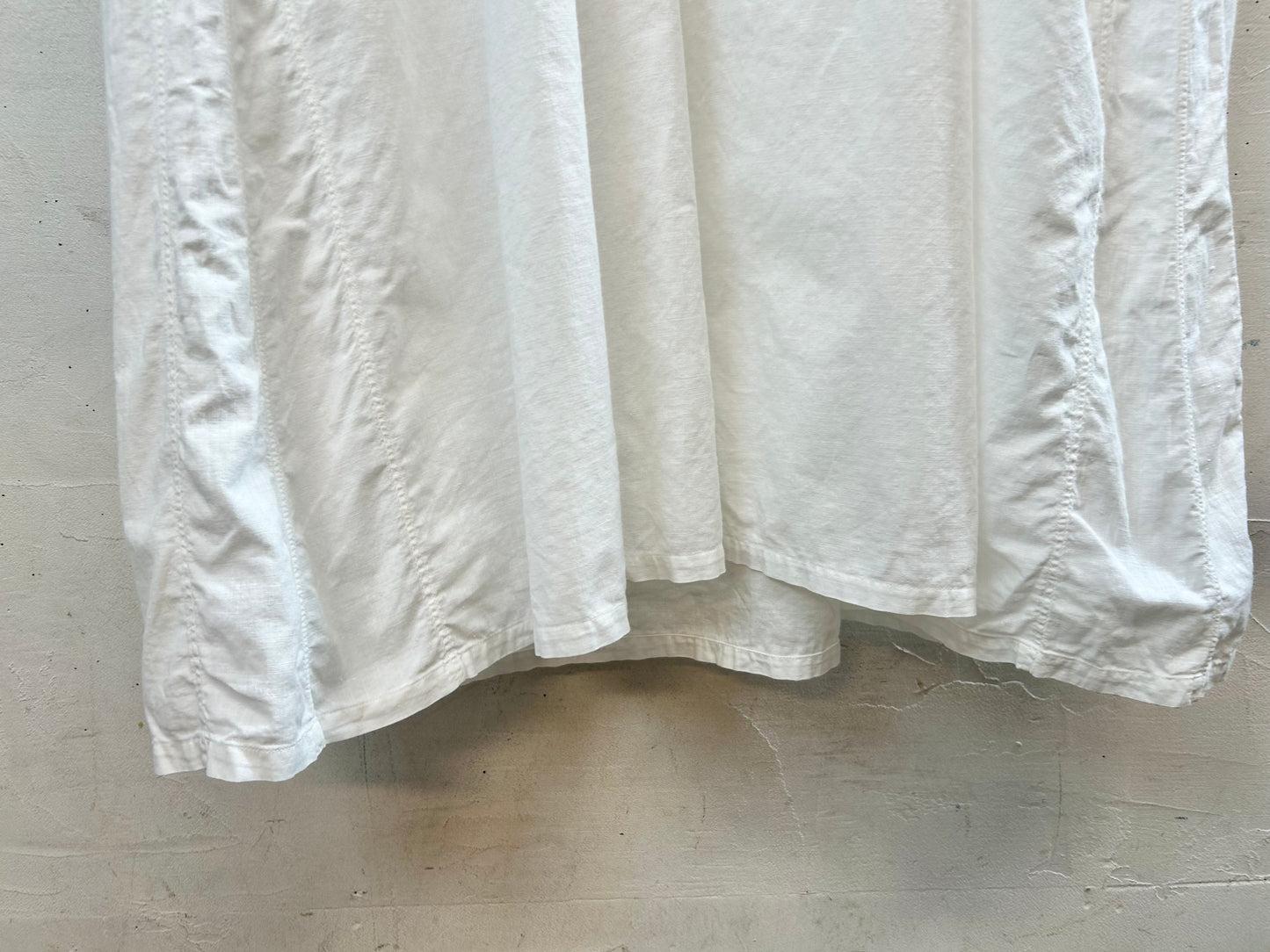 '40s-'50s Vintage White Dress [C29791]