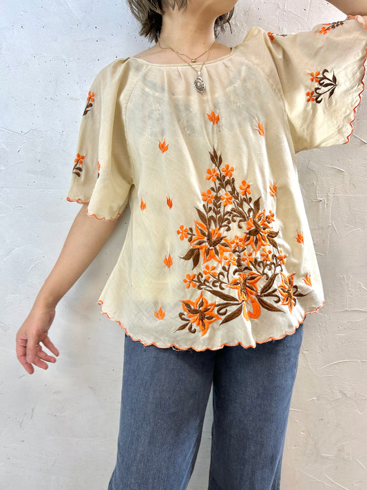 Vintage Embroidery Tunic [F27759]