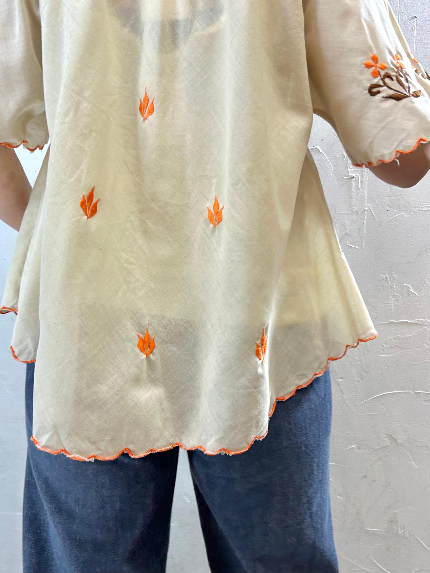 Vintage Embroidery Tunic [F27759]