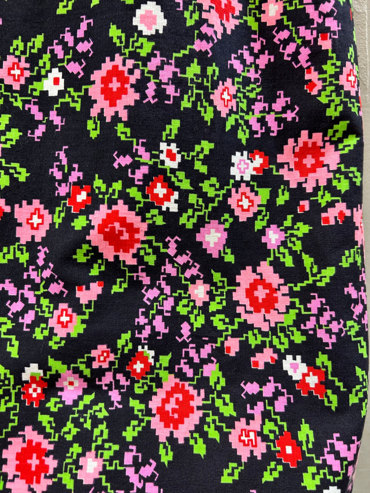 '70s Vintage Dress [J28692]