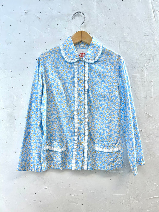 Vintage Daisy Blouse [I28468]