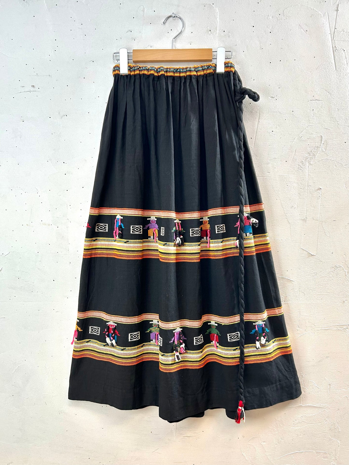 Vintage  Skirt MADE IN GUATEMALA[A29343]