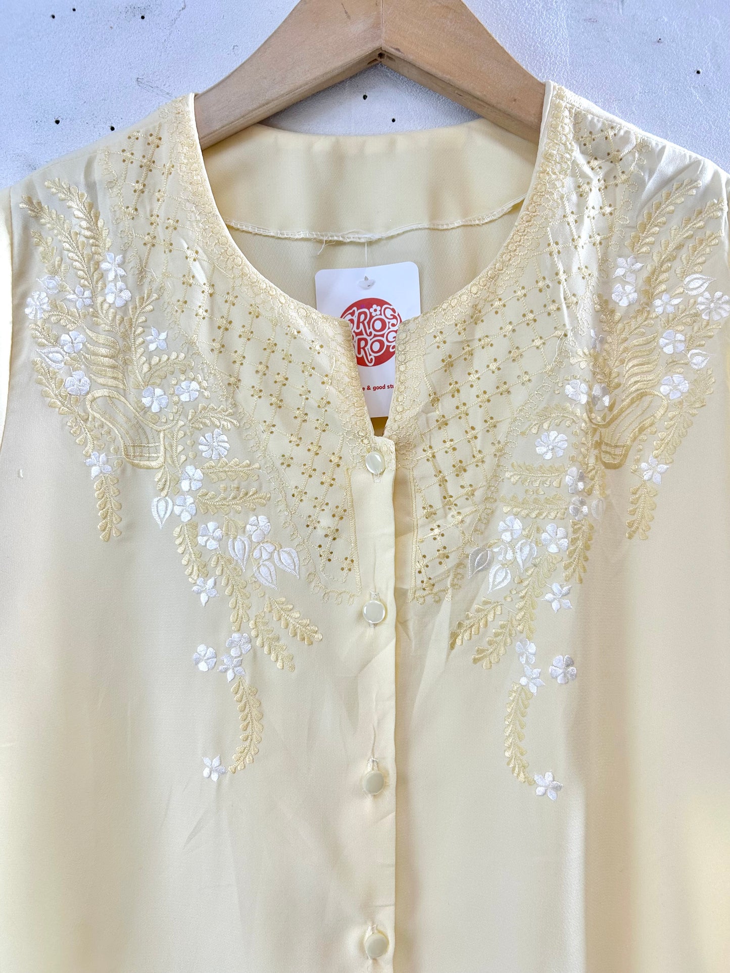 Vintage Embroidery Shirt [F27758]