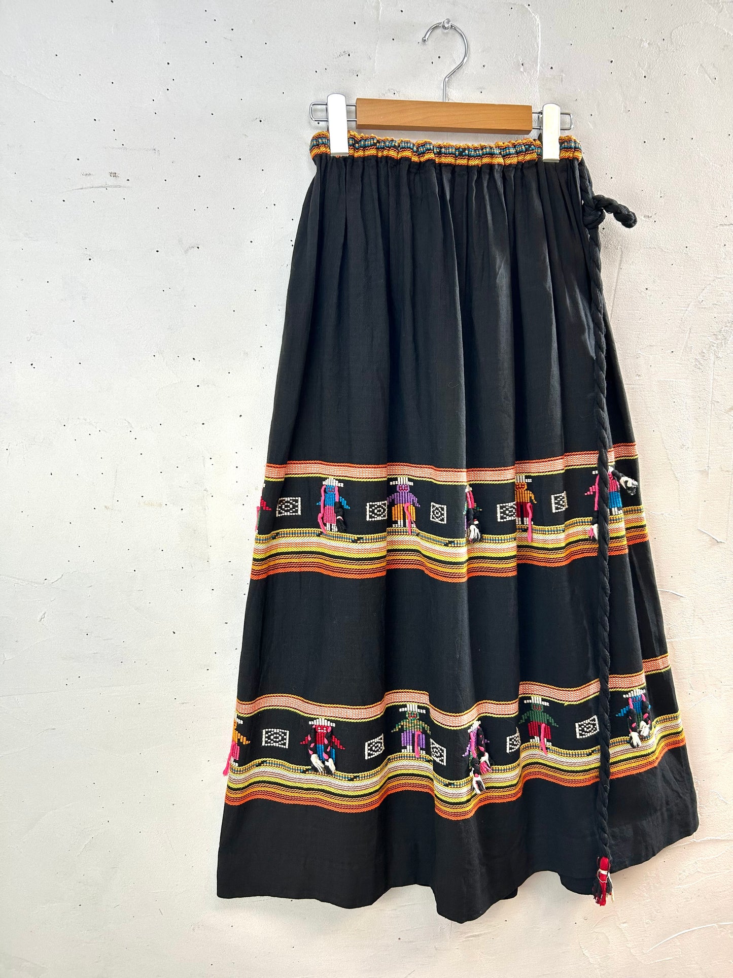 Vintage  Skirt MADE IN GUATEMALA[A29343]