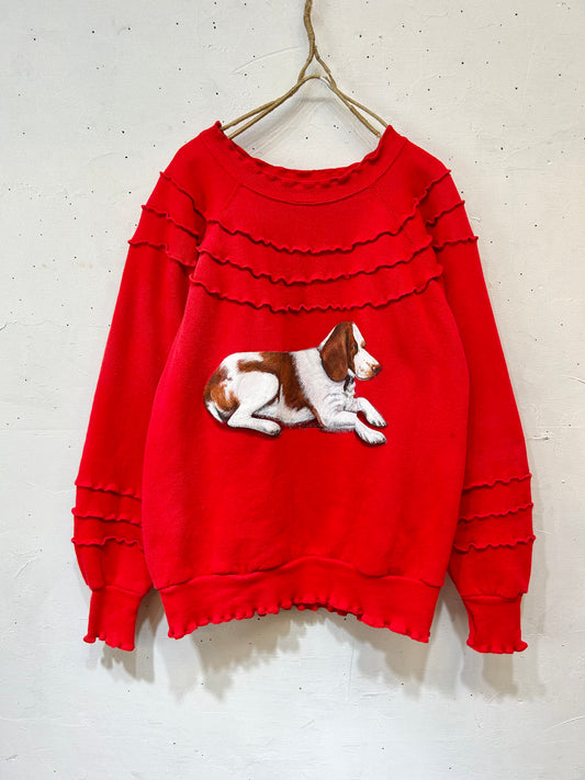 Vintage Hand Painted Sweat [K25630]