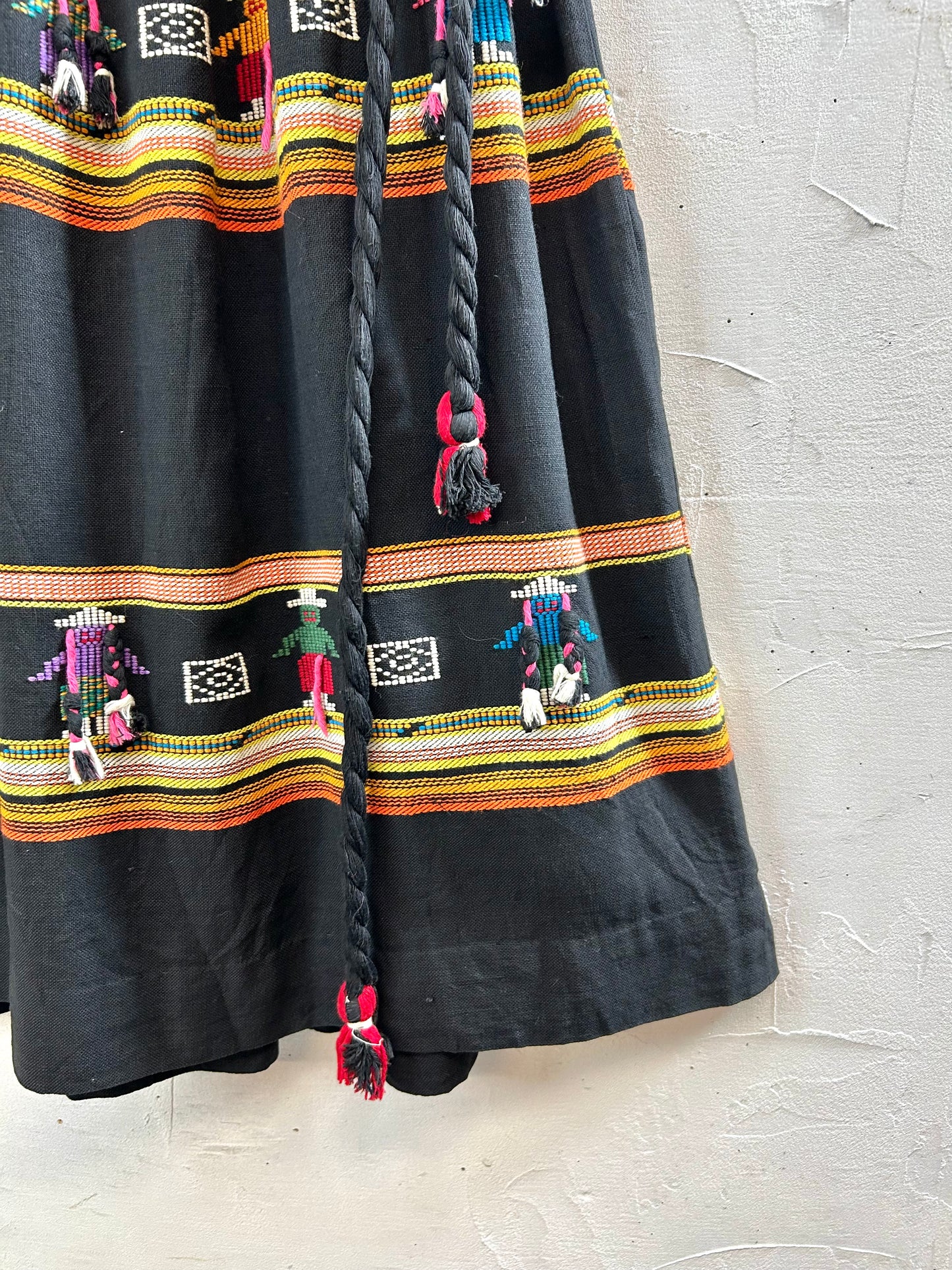 Vintage  Skirt MADE IN GUATEMALA[A29343]