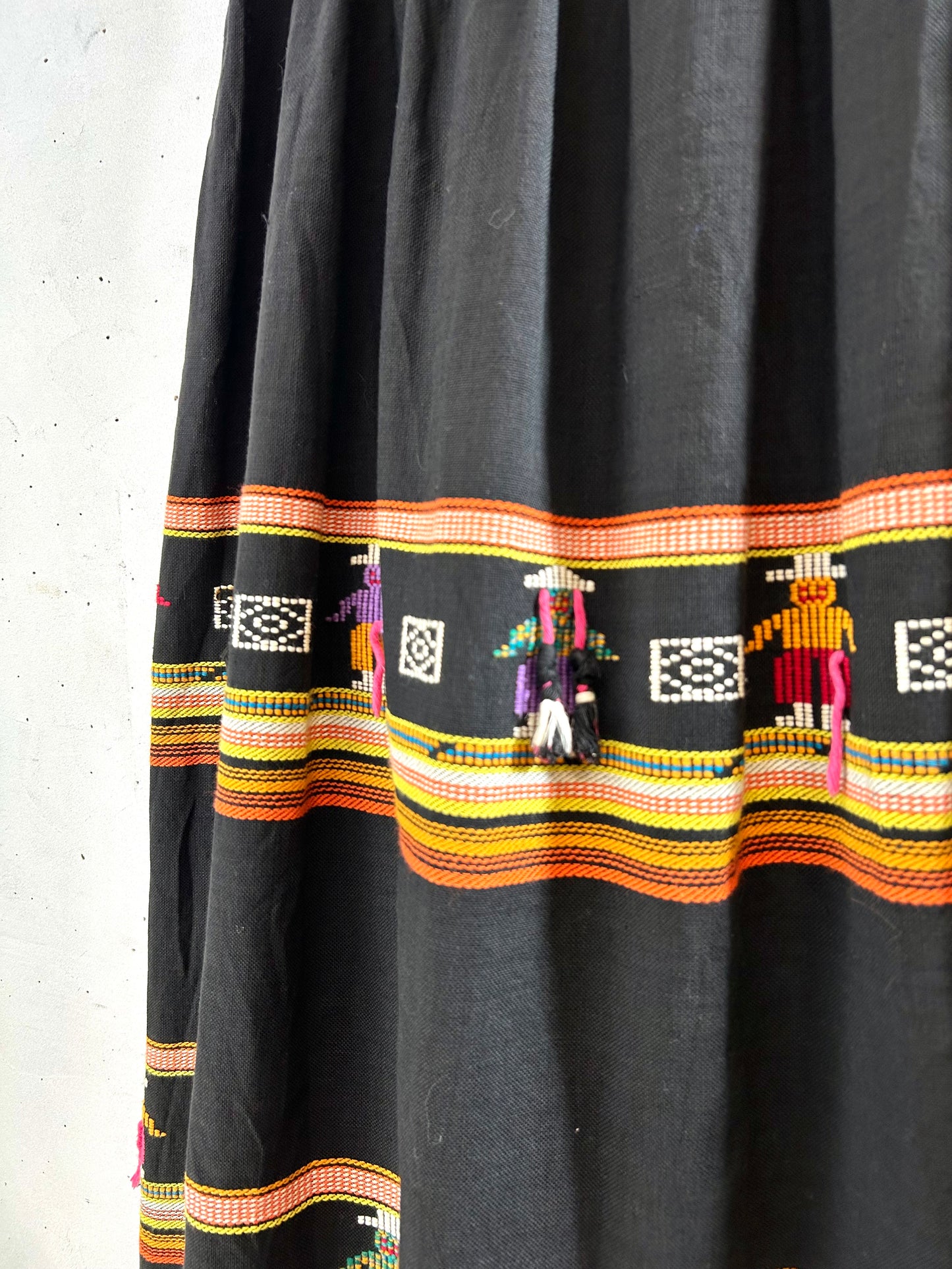 Vintage  Skirt MADE IN GUATEMALA[A29343]