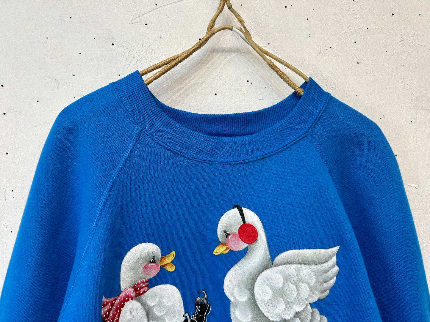 Vintage Hand Painted Sweat MADE IN USA [K25629]