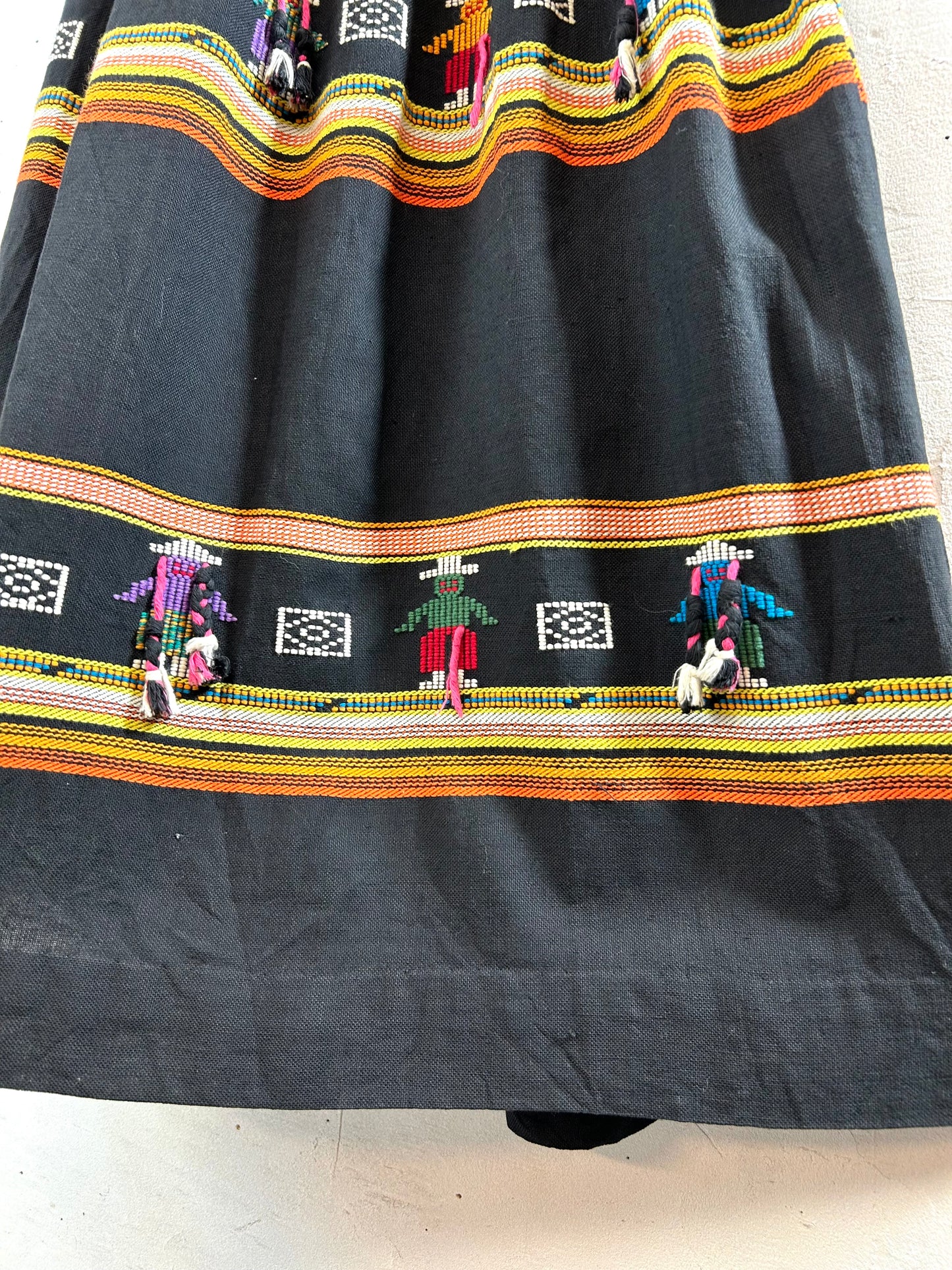 Vintage  Skirt MADE IN GUATEMALA[A29343]