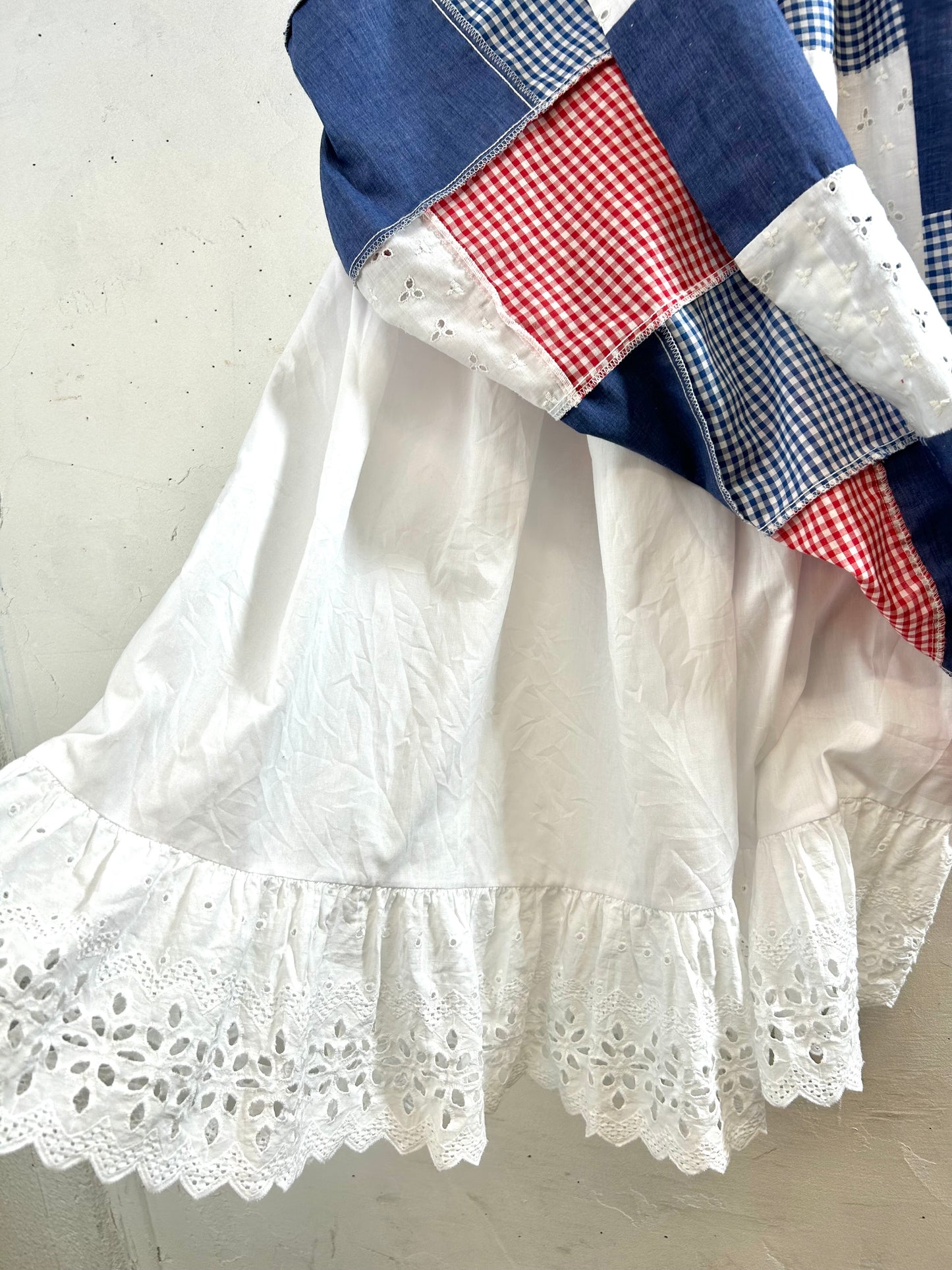 Vintage Patchwork Skirt [G27906]