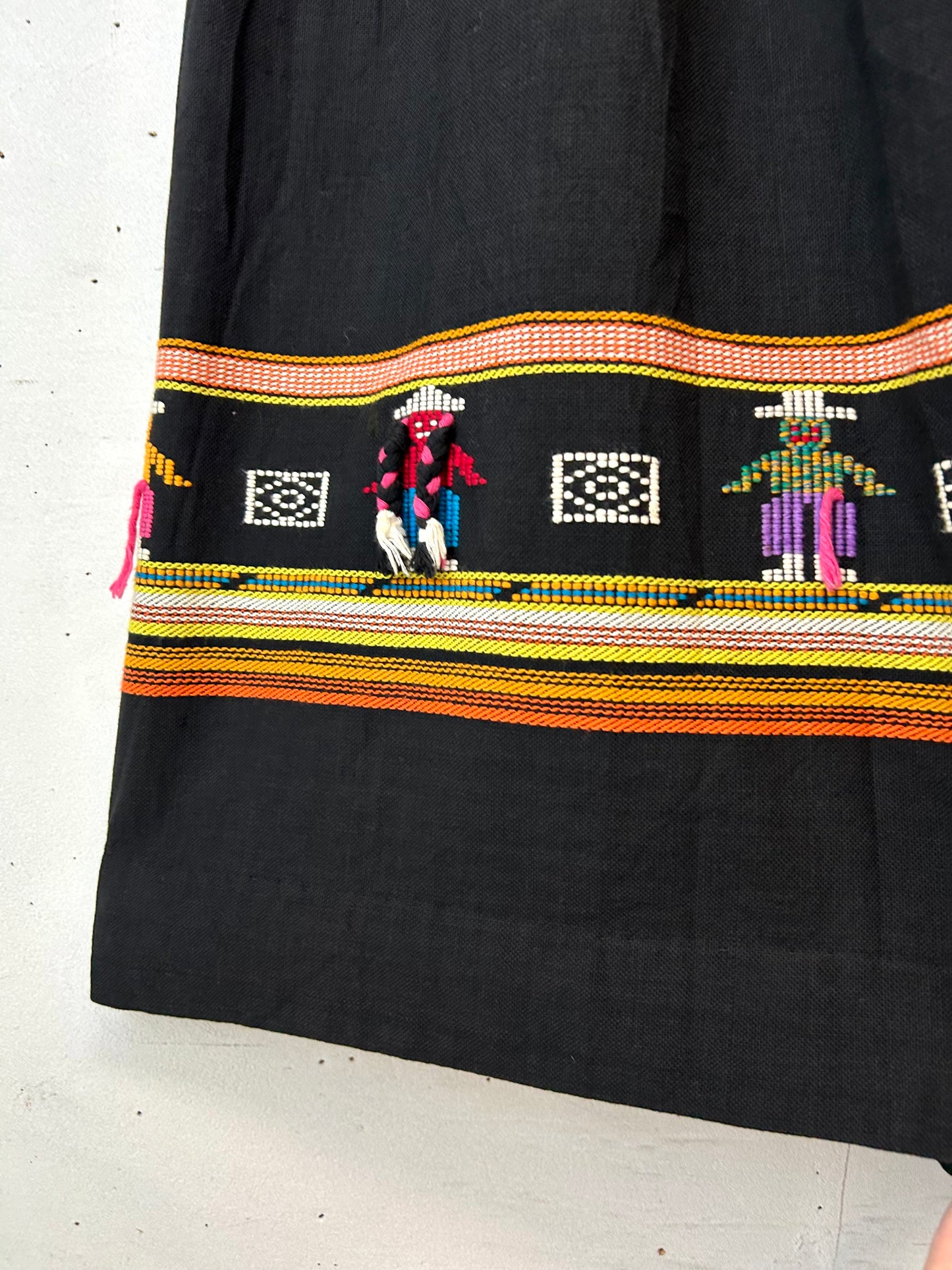 Vintage  Skirt MADE IN GUATEMALA[A29343]