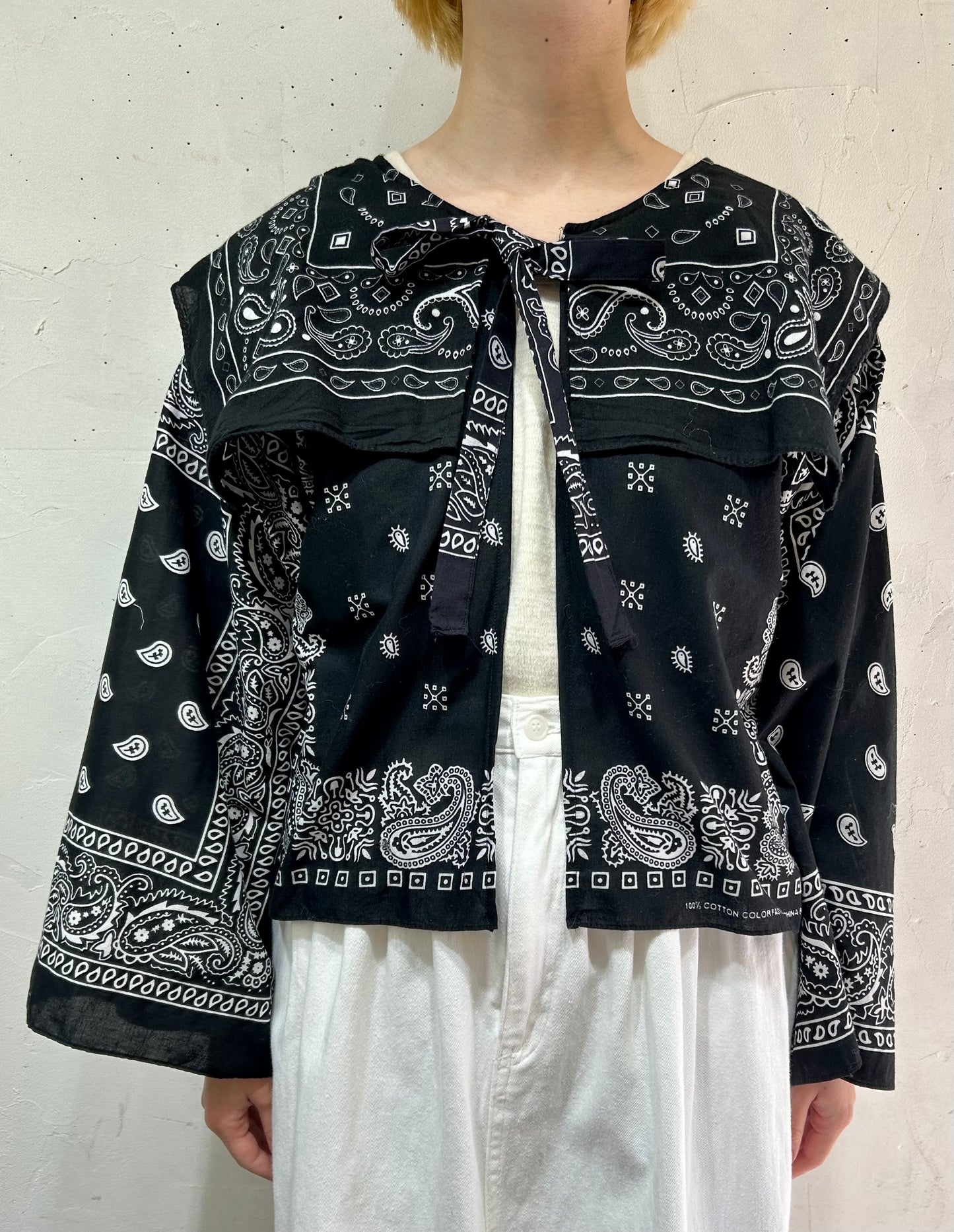 Vintage Bandana Patchwork Tops 〜Amy Nina〜[C26577]