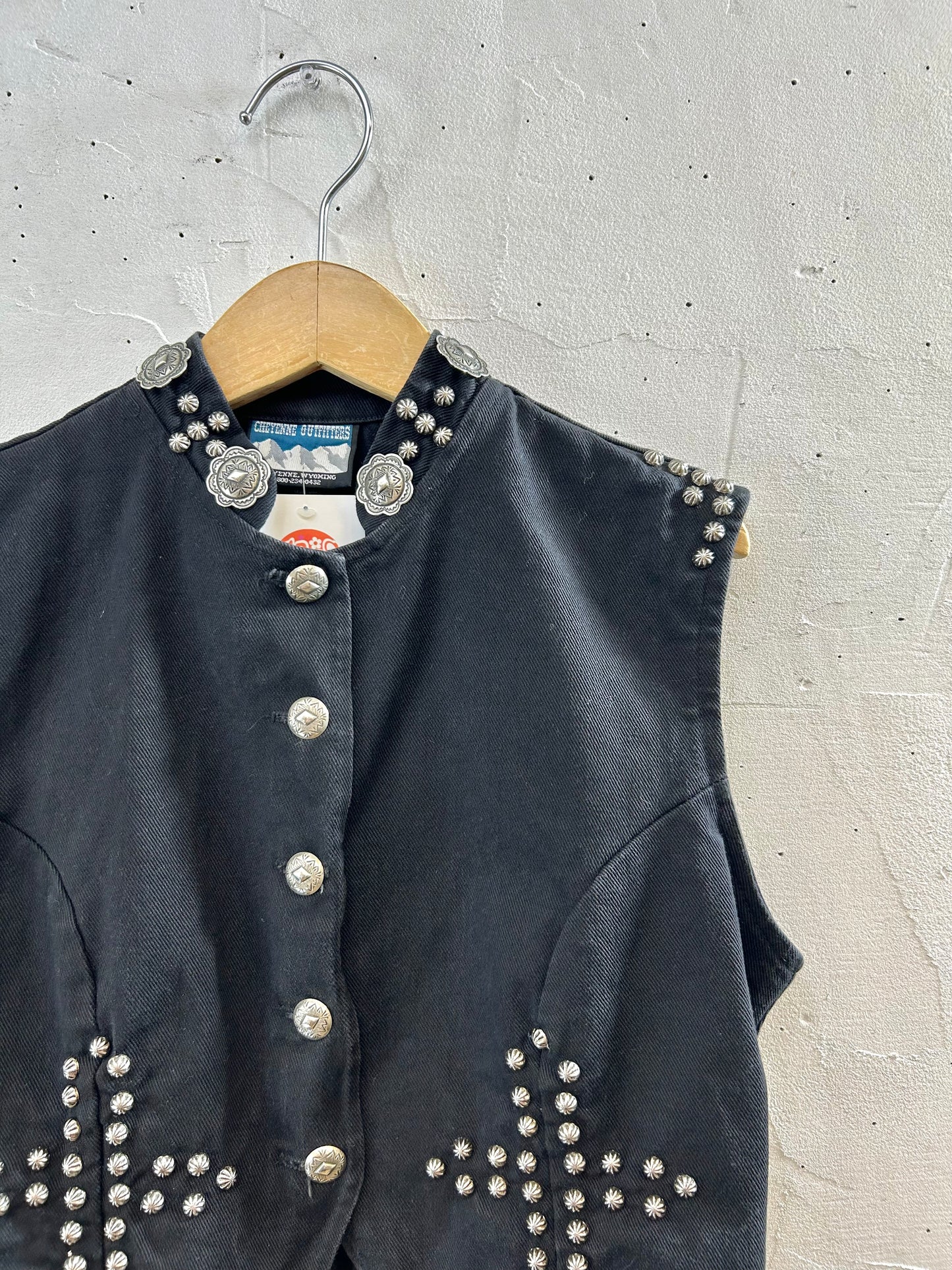 Vintage Denim Vest [I28471]