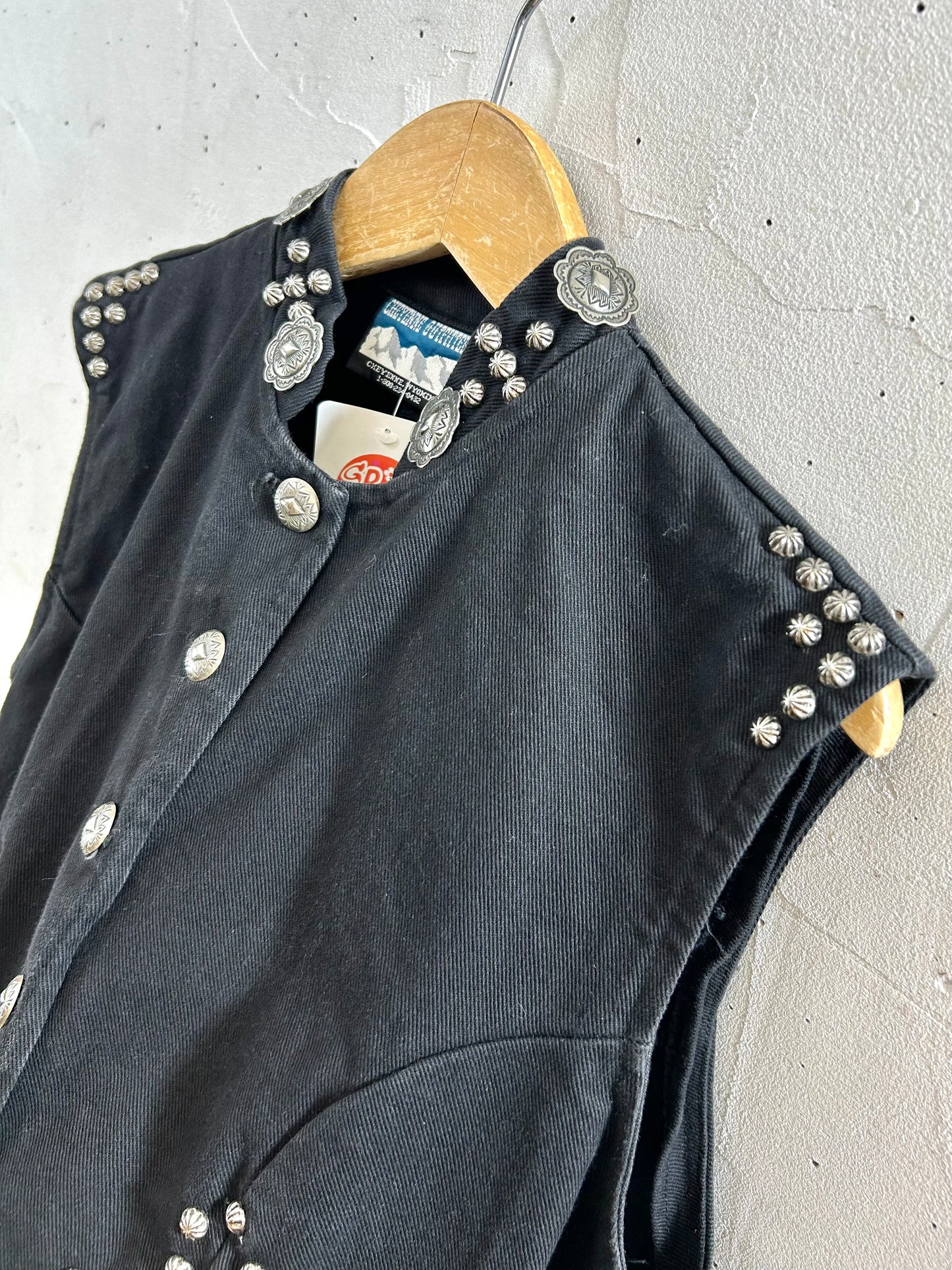 Vintage Denim Vest [I28471]