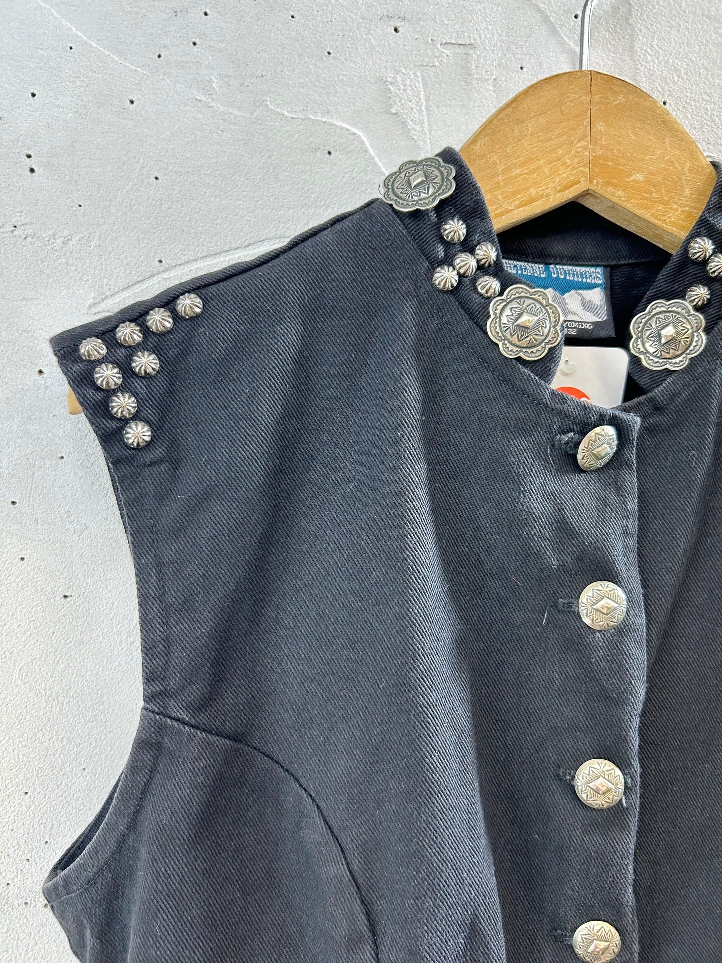 Vintage Denim Vest [I28471]