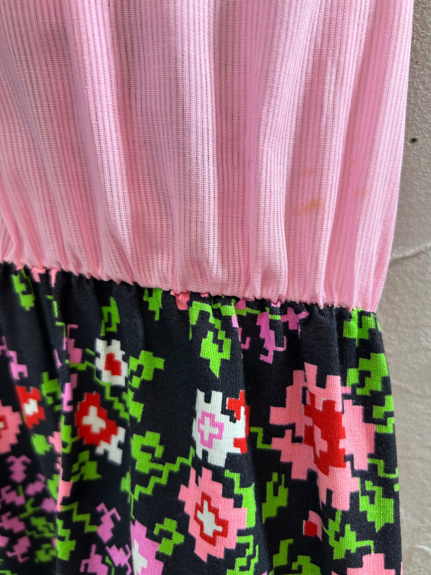 '70s Vintage Dress [J28692]