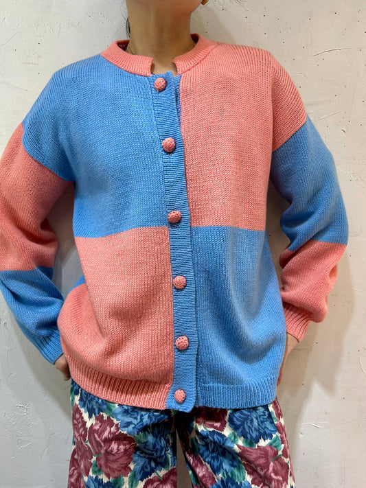 Vintage Knit Cardigan [I24989]