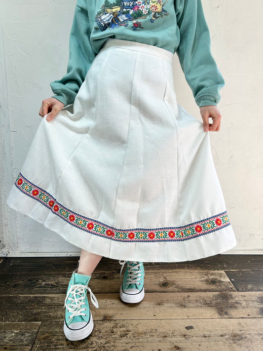 Vintage Flare Skirt [C26409]