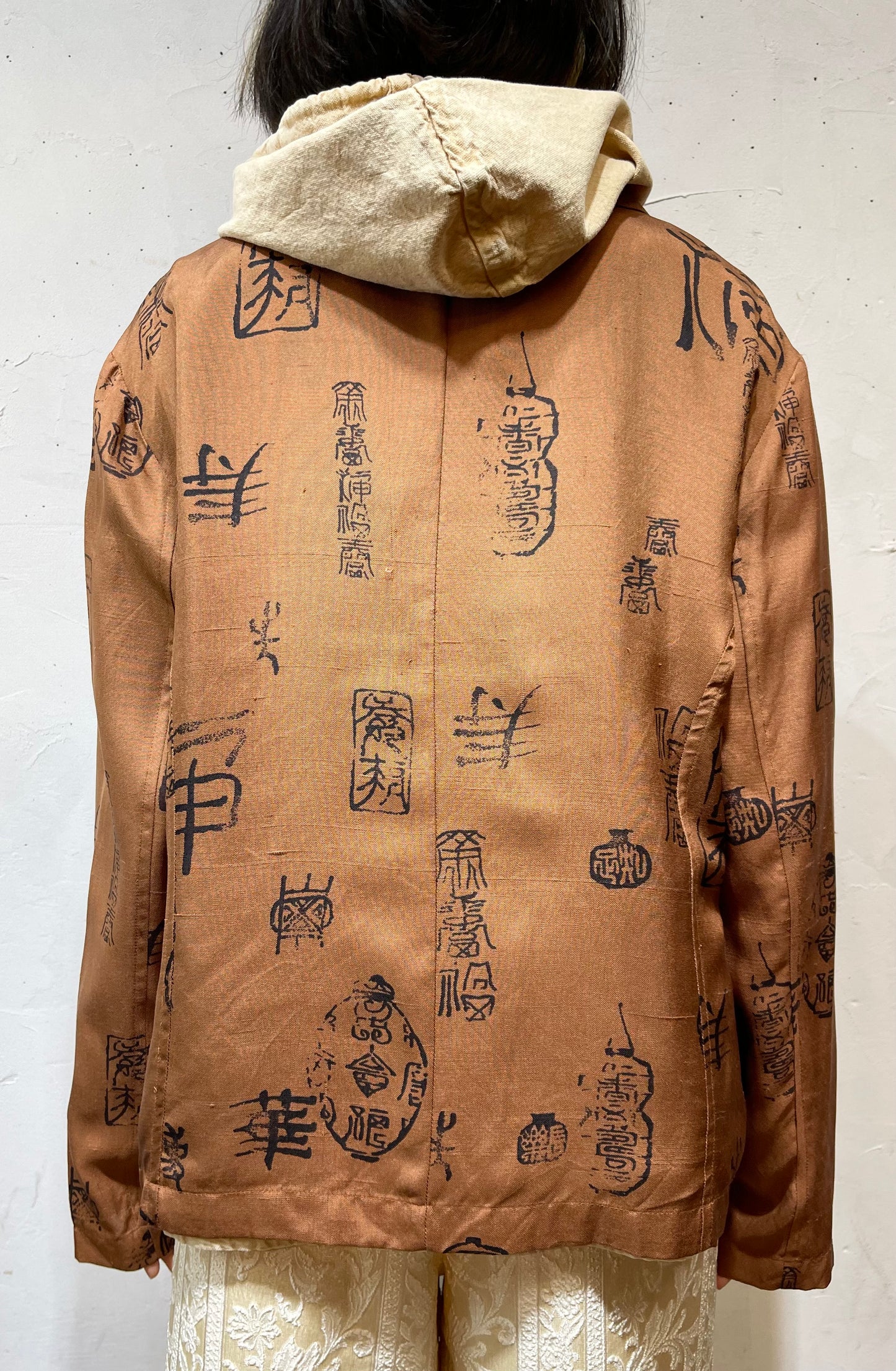 Vintage Silk Jacket 〜CHICO’S〜 [A26050]