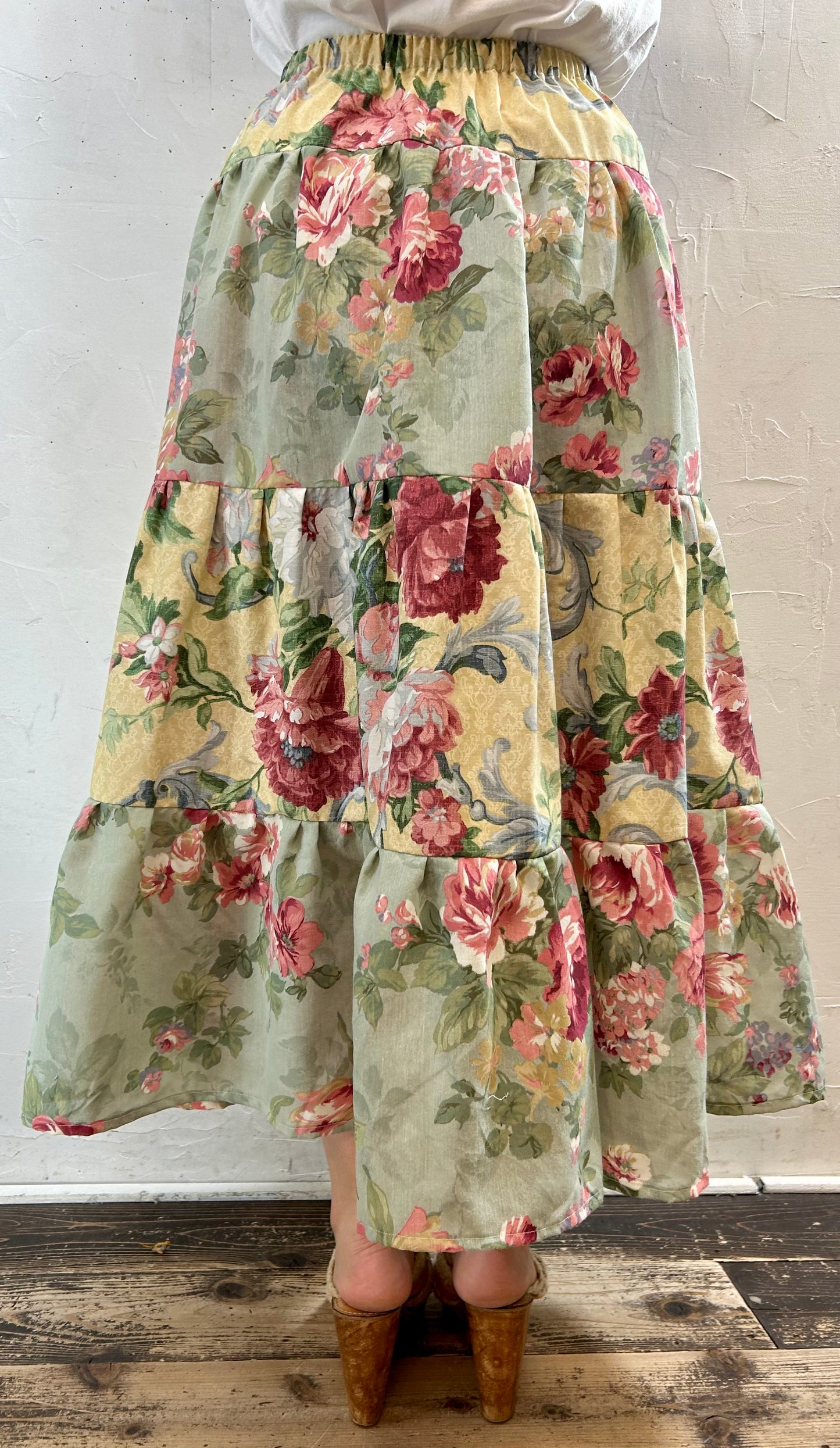 Vintage Tiered Skirt [G27918]