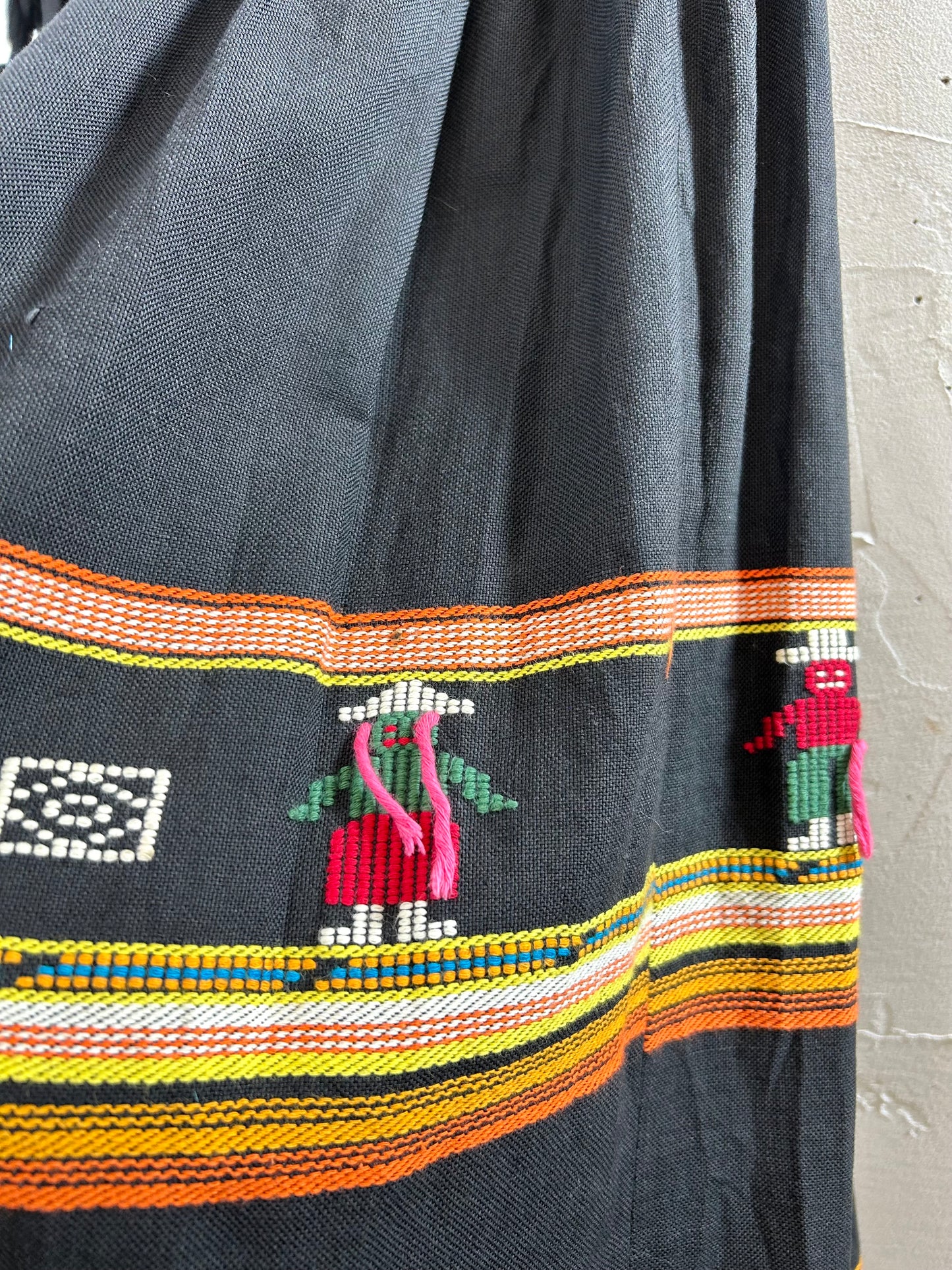 Vintage  Skirt MADE IN GUATEMALA[A29343]