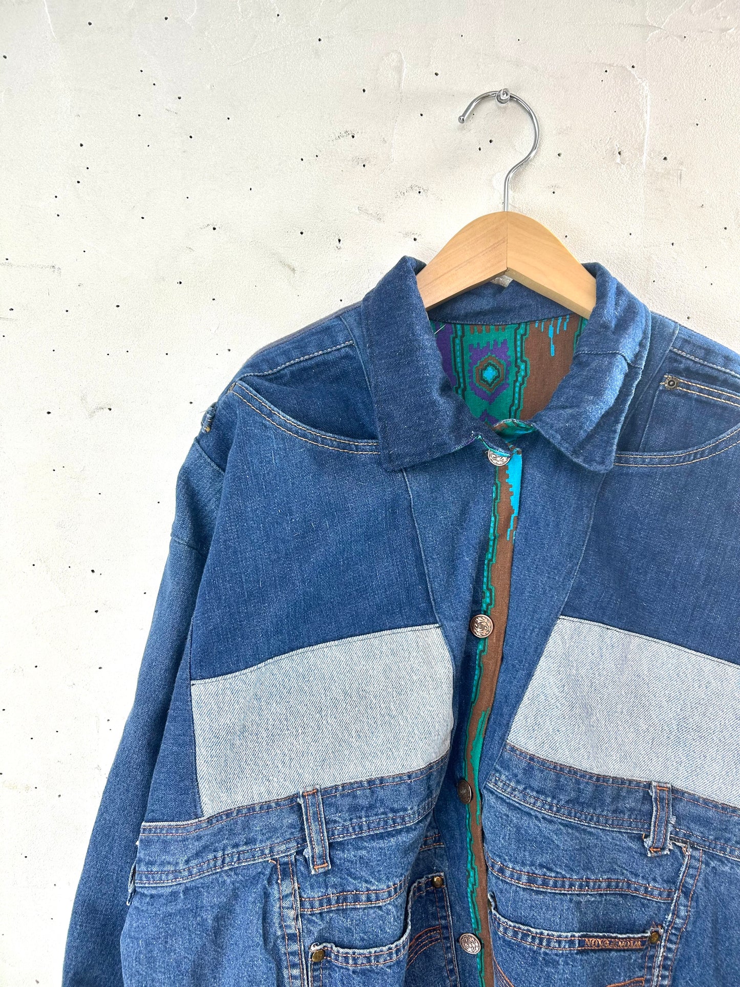 Vintage Custom Denim Jacket [A29358]
