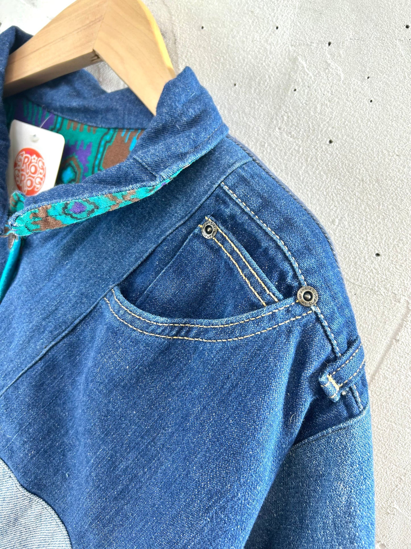 Vintage Custom Denim Jacket [A29358]