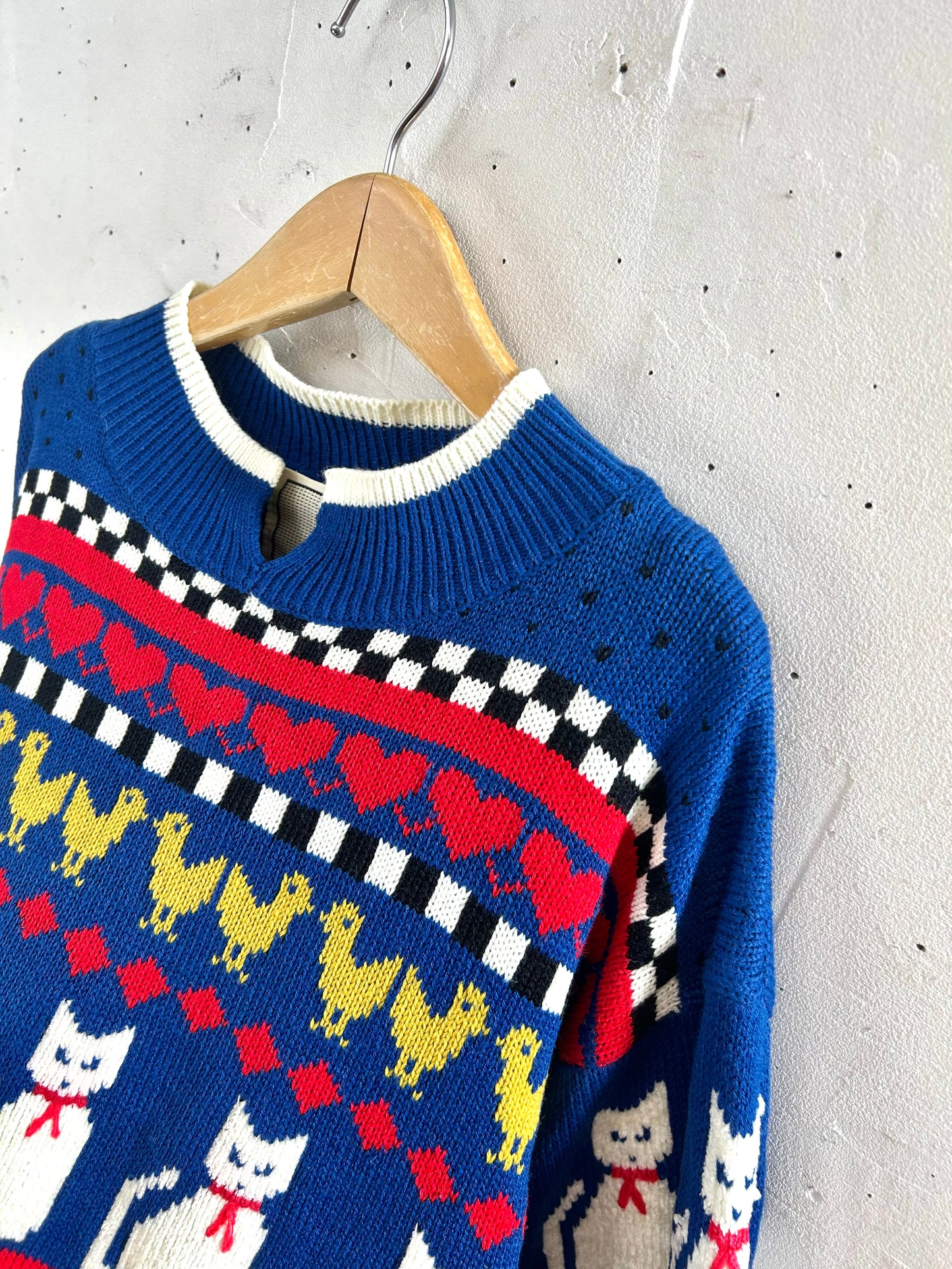 Vintage Knit Sweater [A29357]