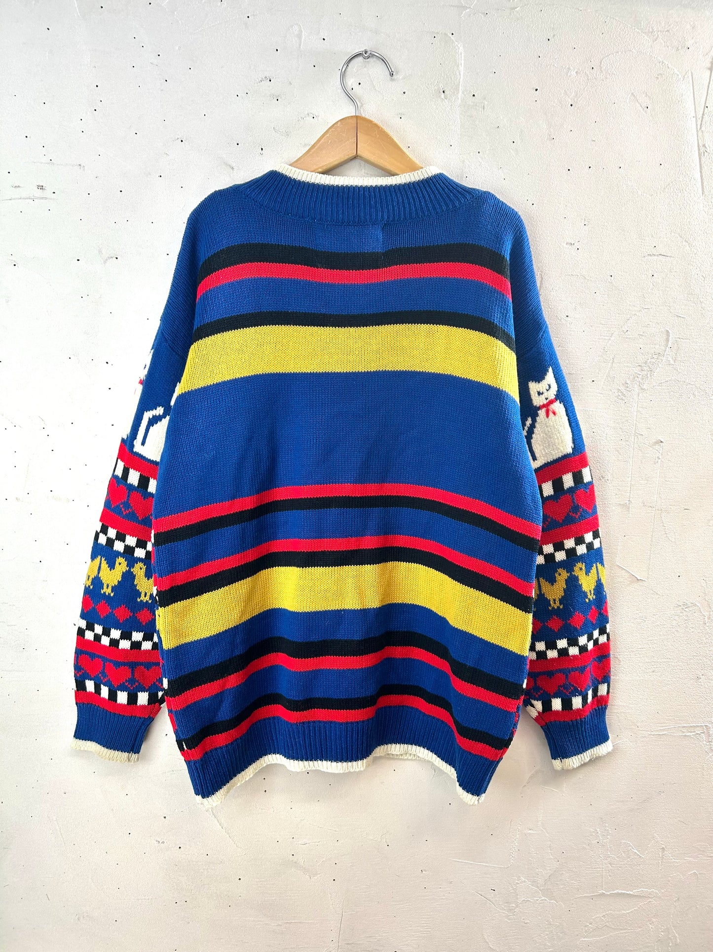 Vintage Knit Sweater [A29357]