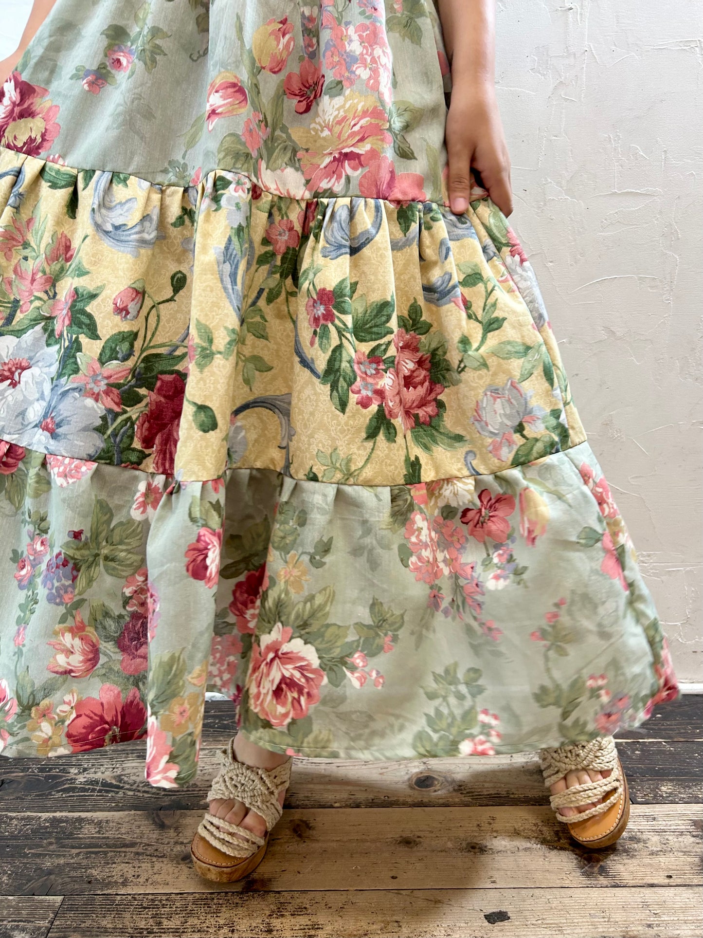 Vintage Tiered Skirt [G27918]