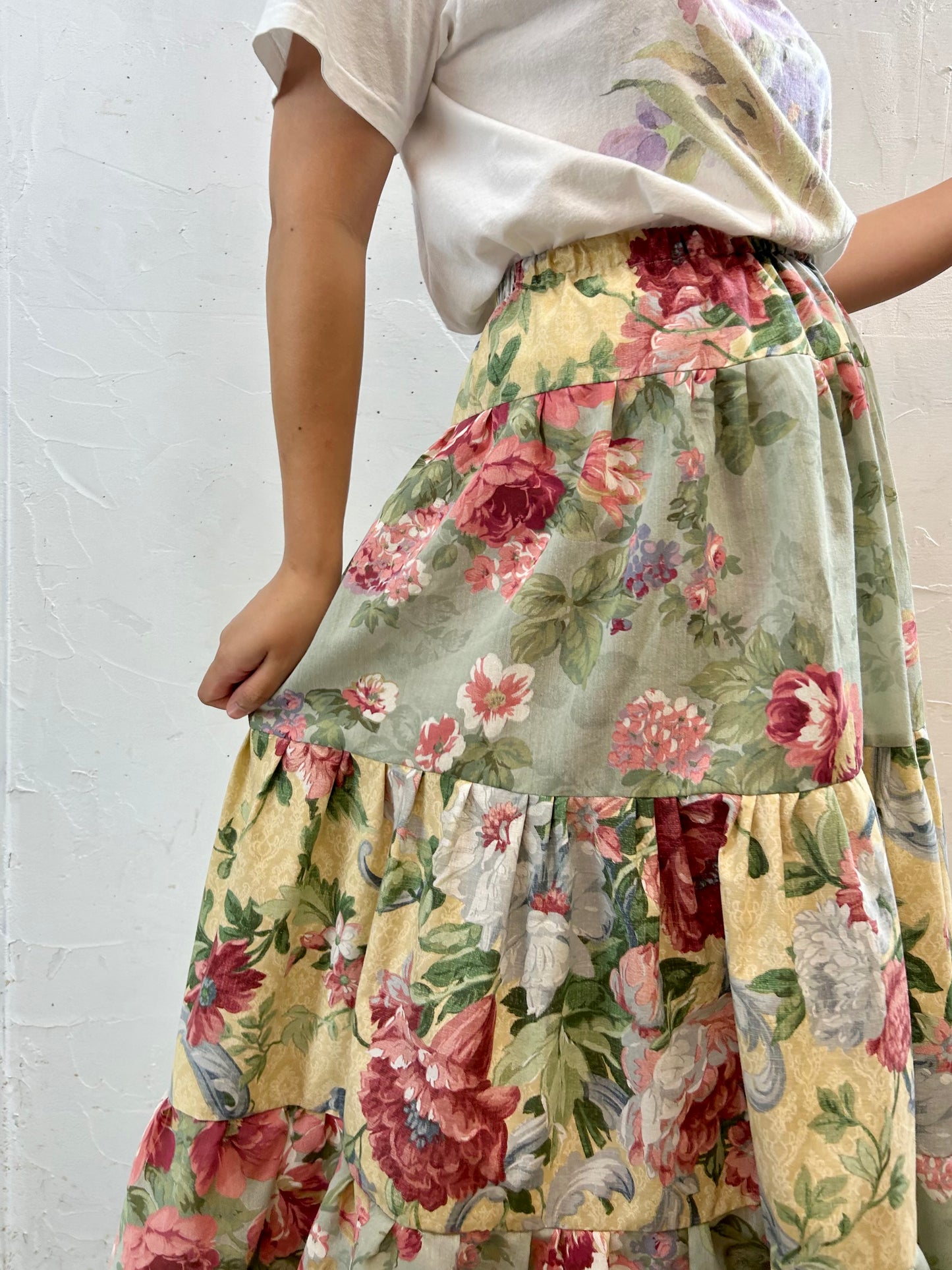 Vintage Tiered Skirt [G27918]