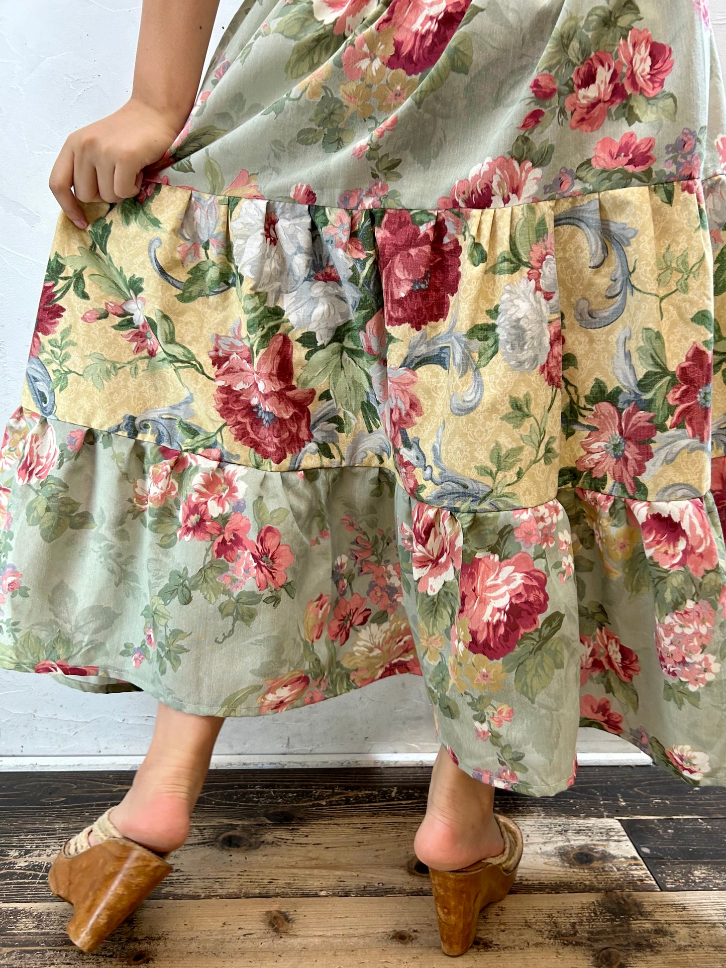 Vintage Tiered Skirt [G27918]