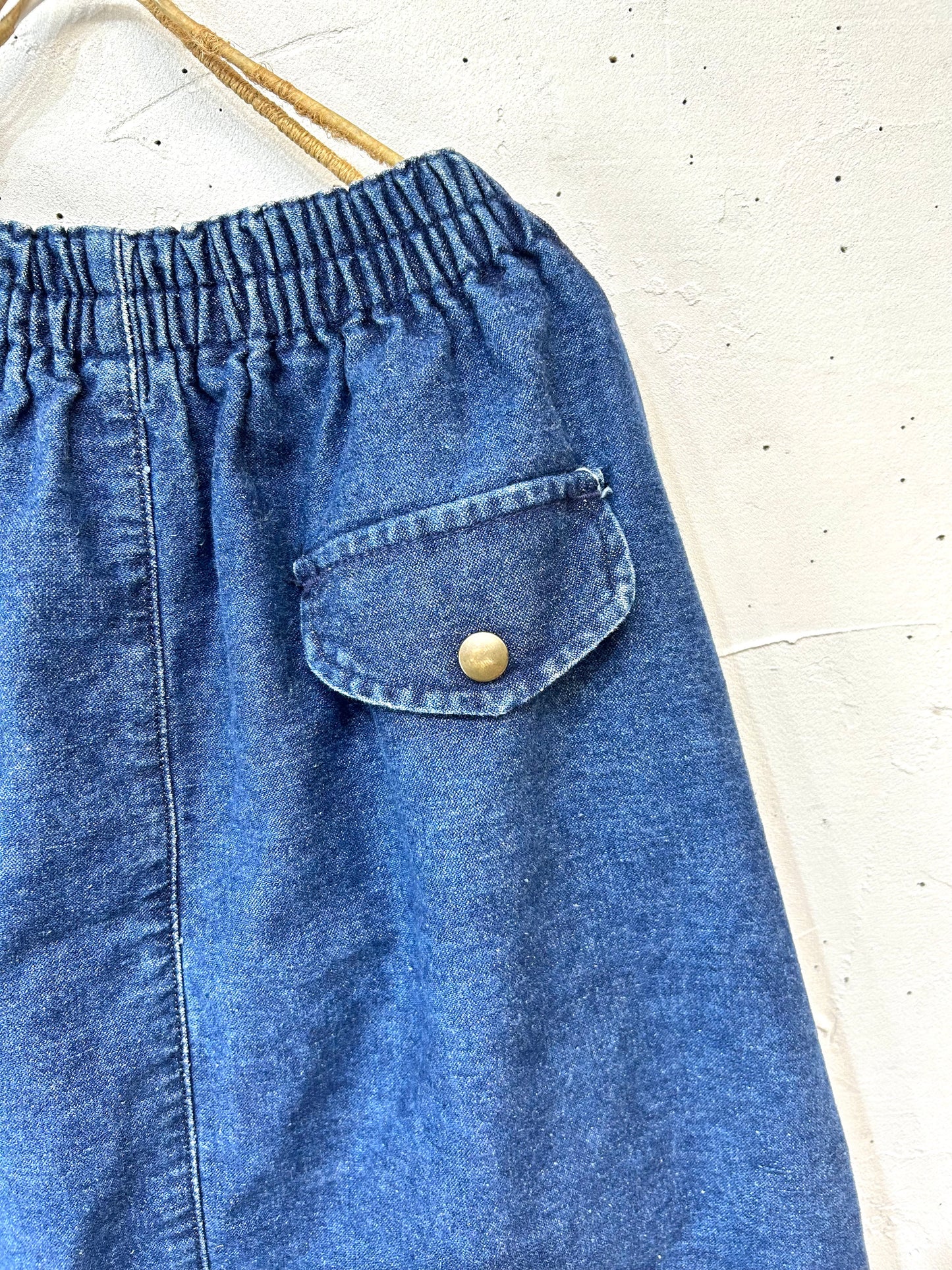 Vintage Denim Skirt [B26249]