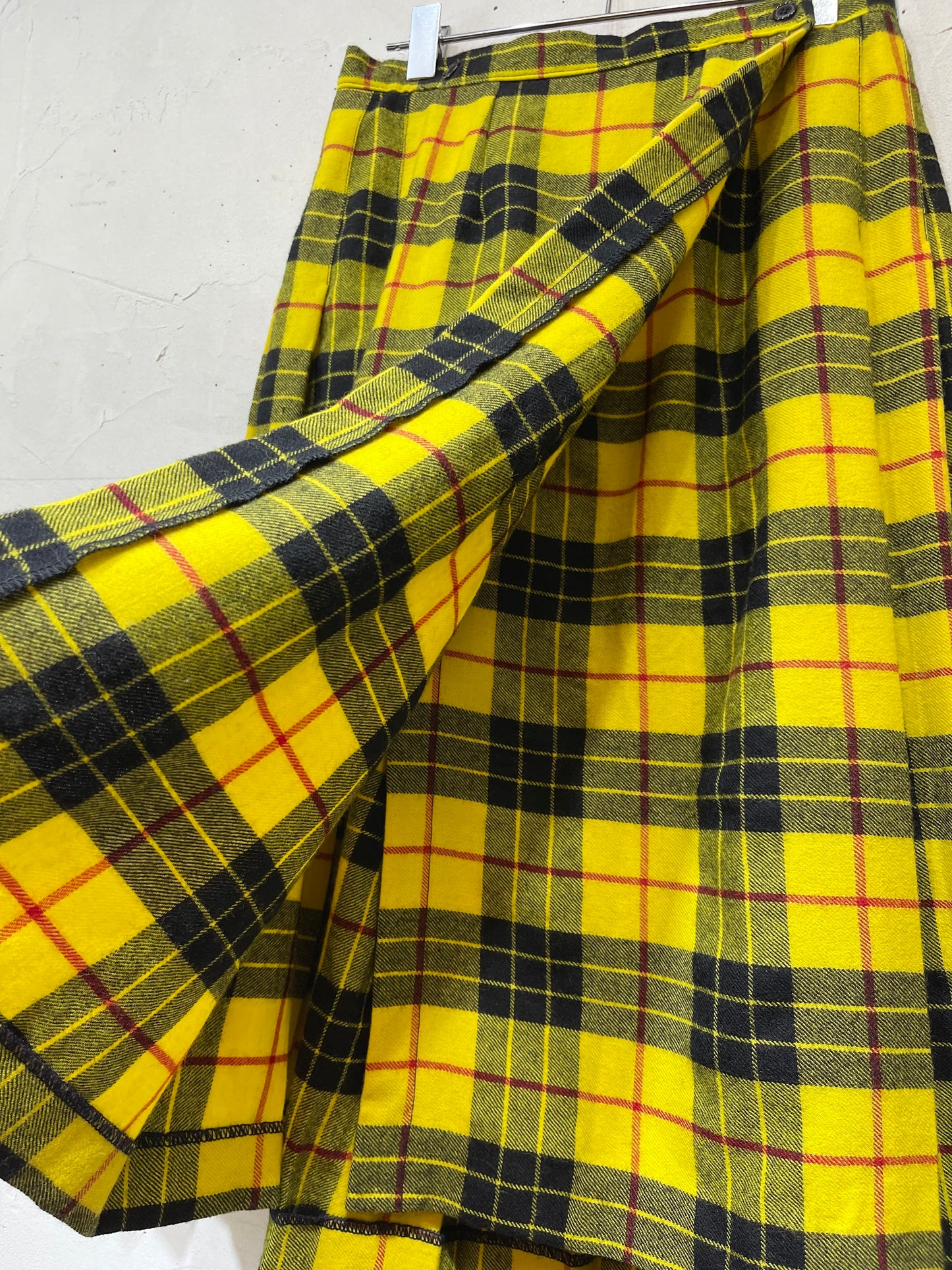 Vintage Plaid Skirt[A26035]