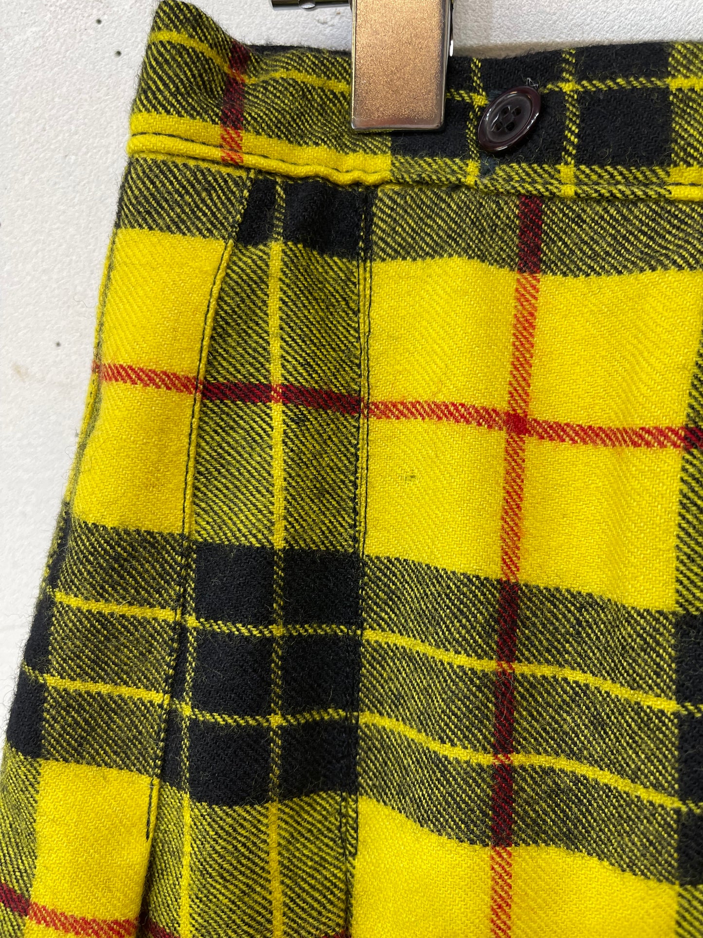 Vintage Plaid Skirt[A26035]