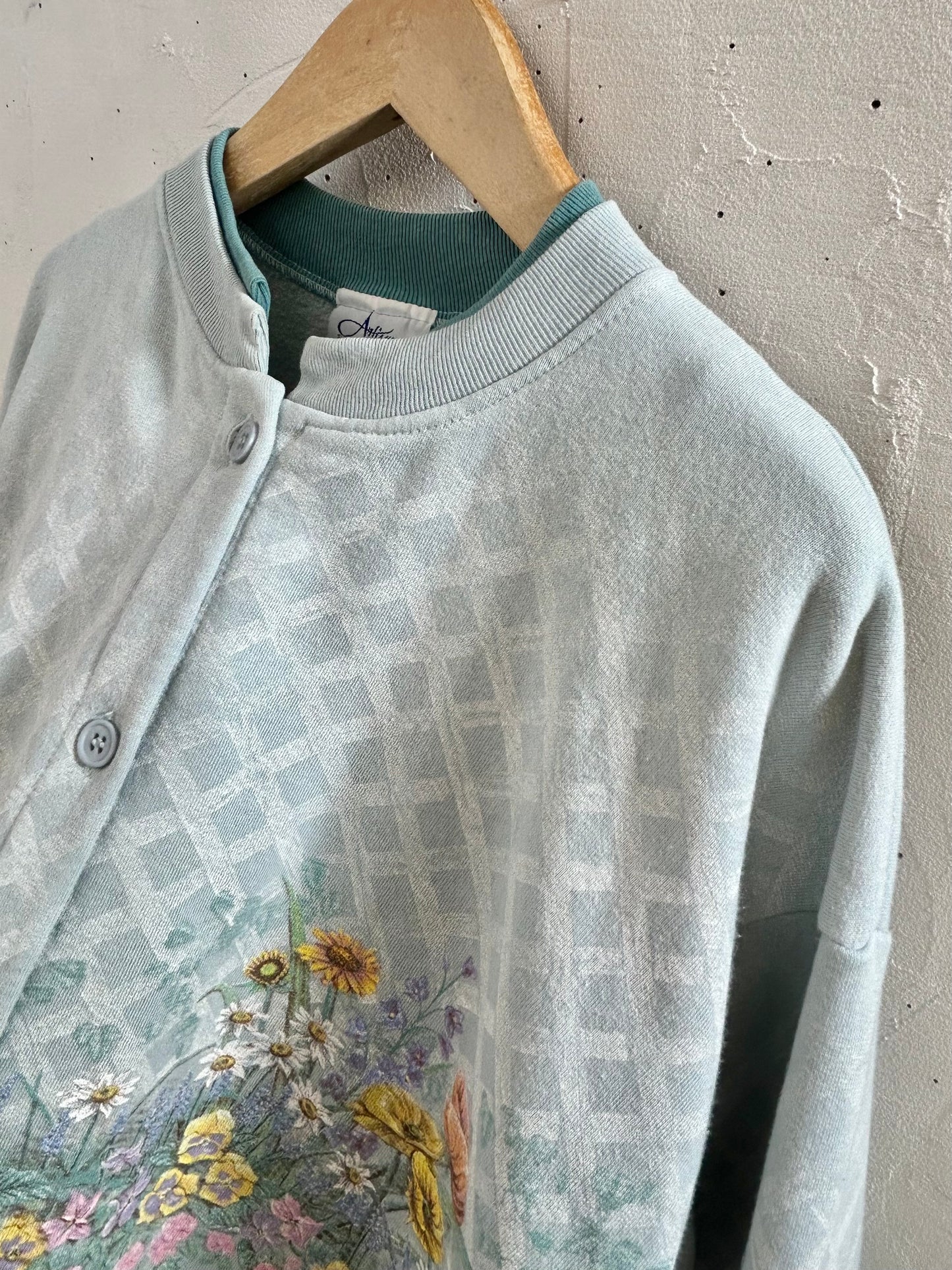 Vintage Sweat Cardigan MADE IN USA [H28253]