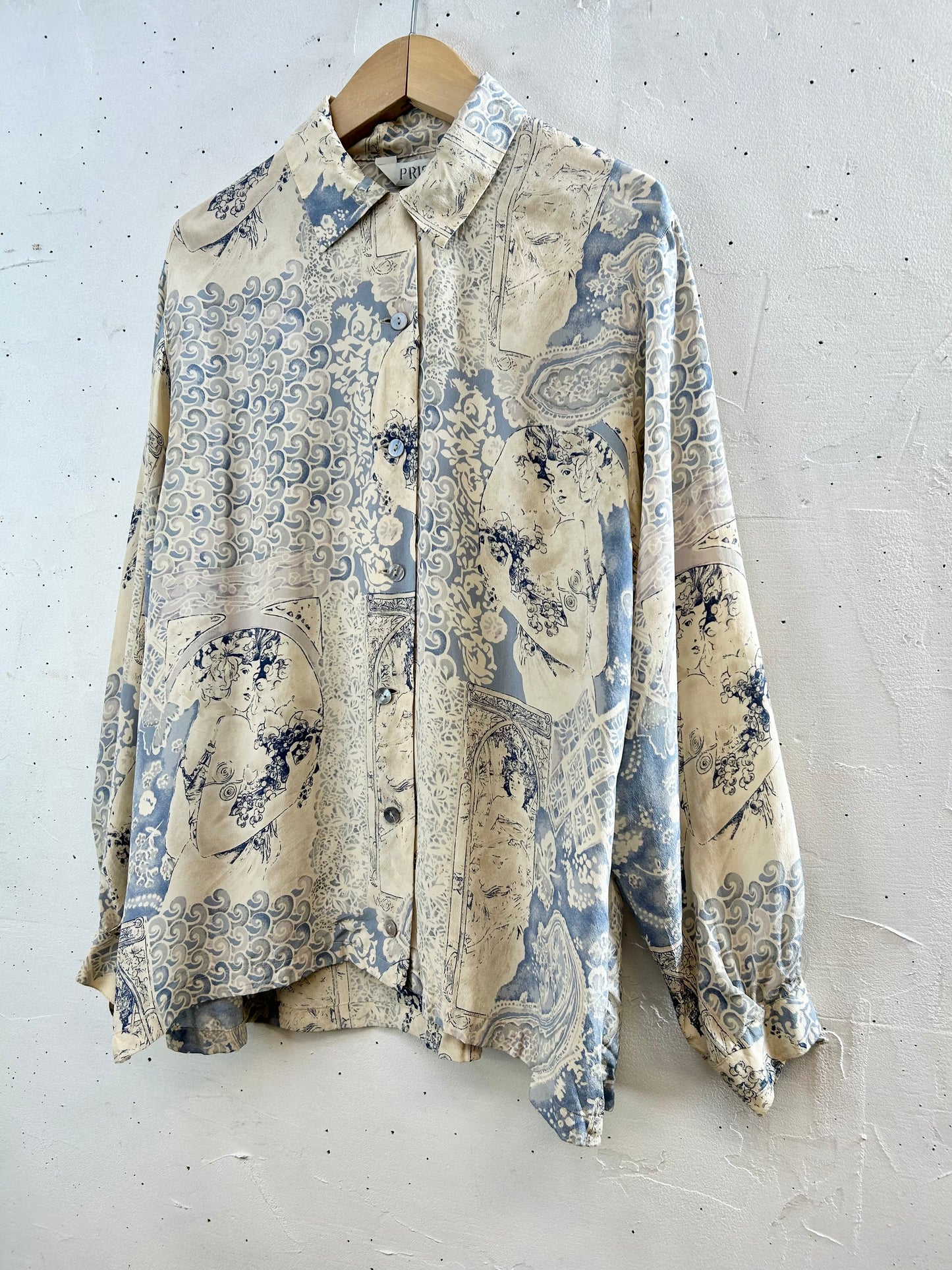 Vintage Silk Shirt [D30013]