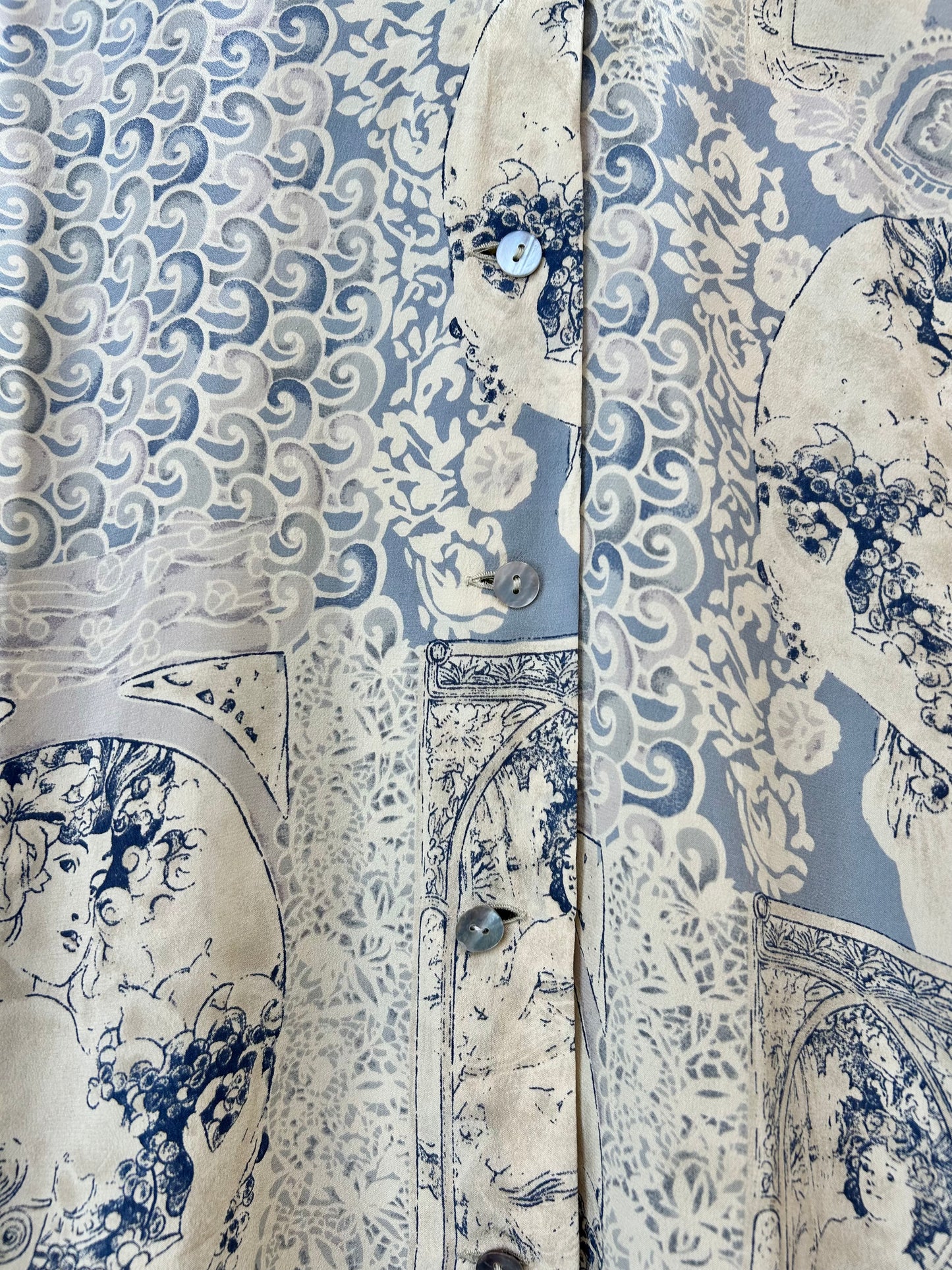 Vintage Silk Shirt [D30013]