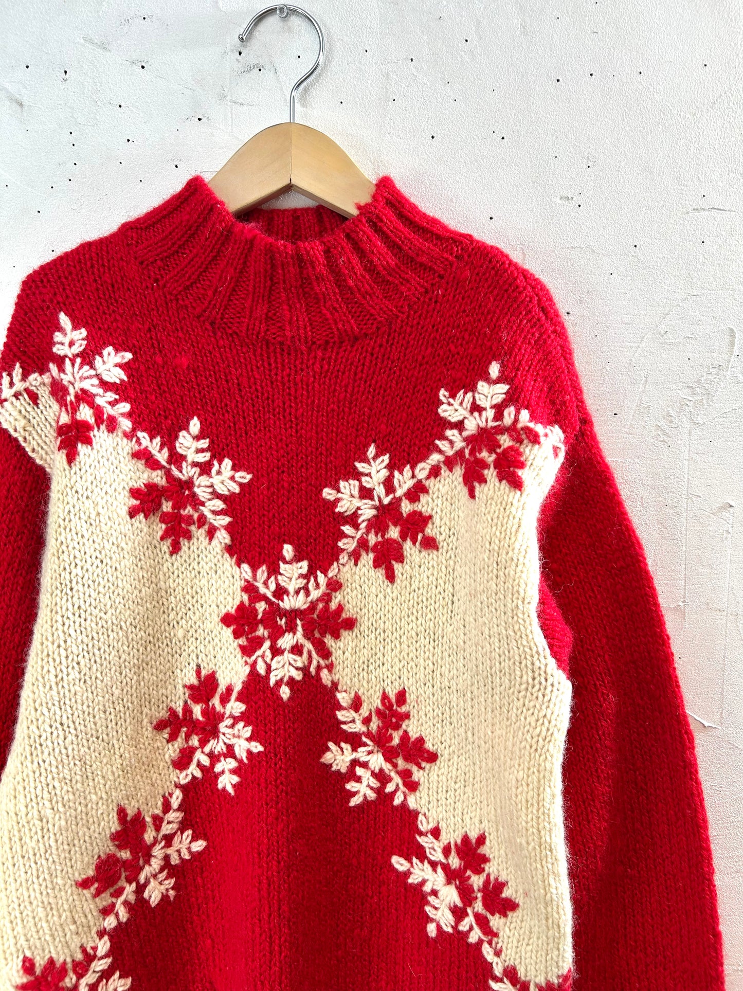 Vintage Hand Knit Sweater [L29135]